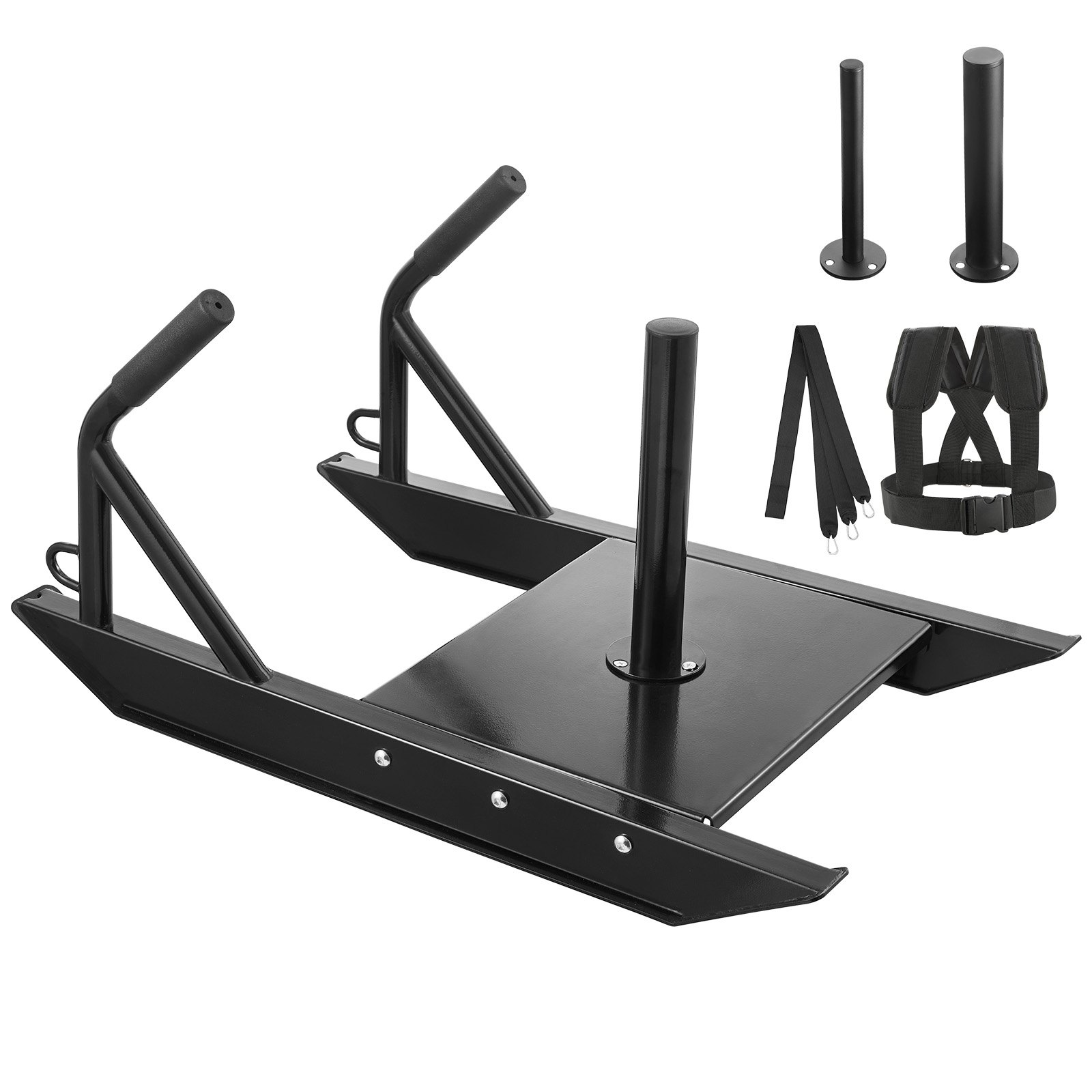 Weight Power Pull Push Sled Fitness Strength Speed Training Sled Black - Picture 8 of 10