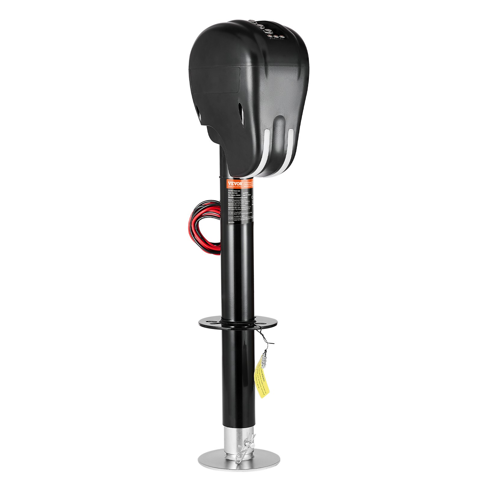 Electric Trailer Jack 3500 lbs Power Tongue Jack for RV Trailer & Camper Black - Picture 8 of 10