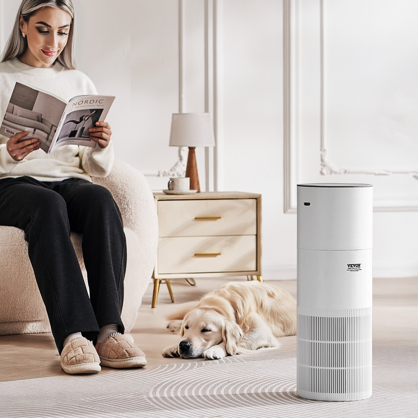 High-Efficiency Air Purifier with True HEPA 11 Filter - 1090 ft²/h Coverage for - Picture 7 of 10