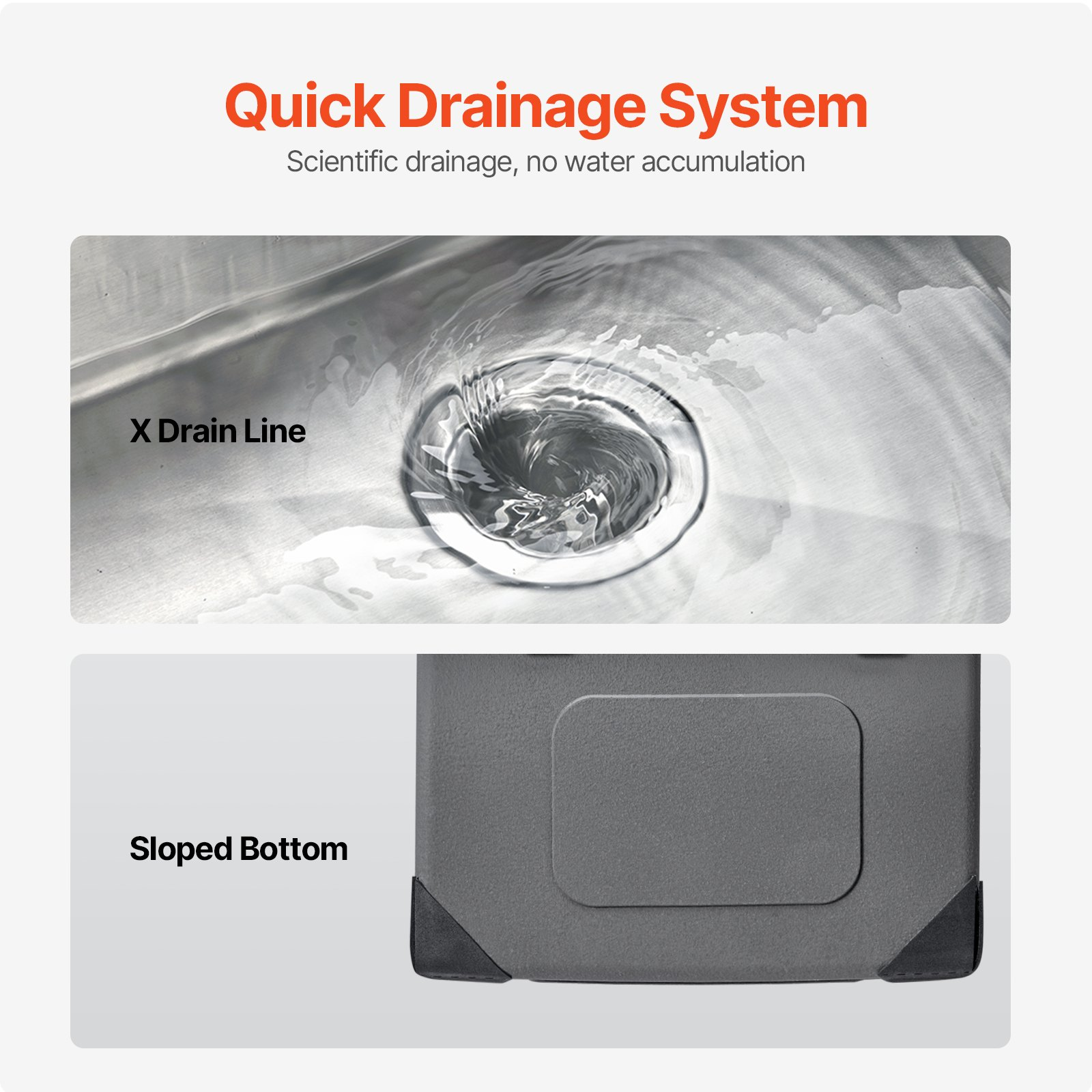 25" Kitchen Sink Top Mount Single Bowl Drop-In Basin Stainless Steel Bar - Picture 4 of 10