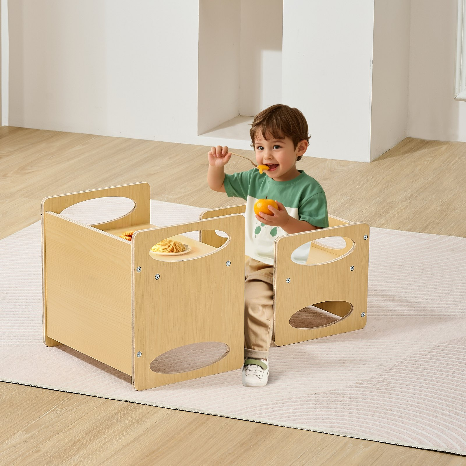 Montessori Weaning Table and Chair Set – Perfect Kids Activity Table and Chair - Picture 7 of 10