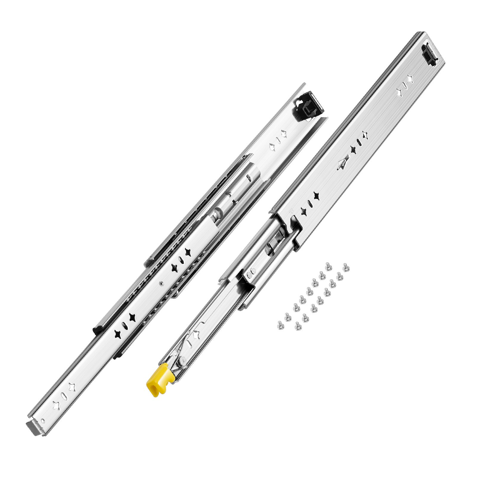 1 Pair 16-60 in Soft-Close Drawer Slides Ball Bearing Full Extension 298 - Picture 8 of 10