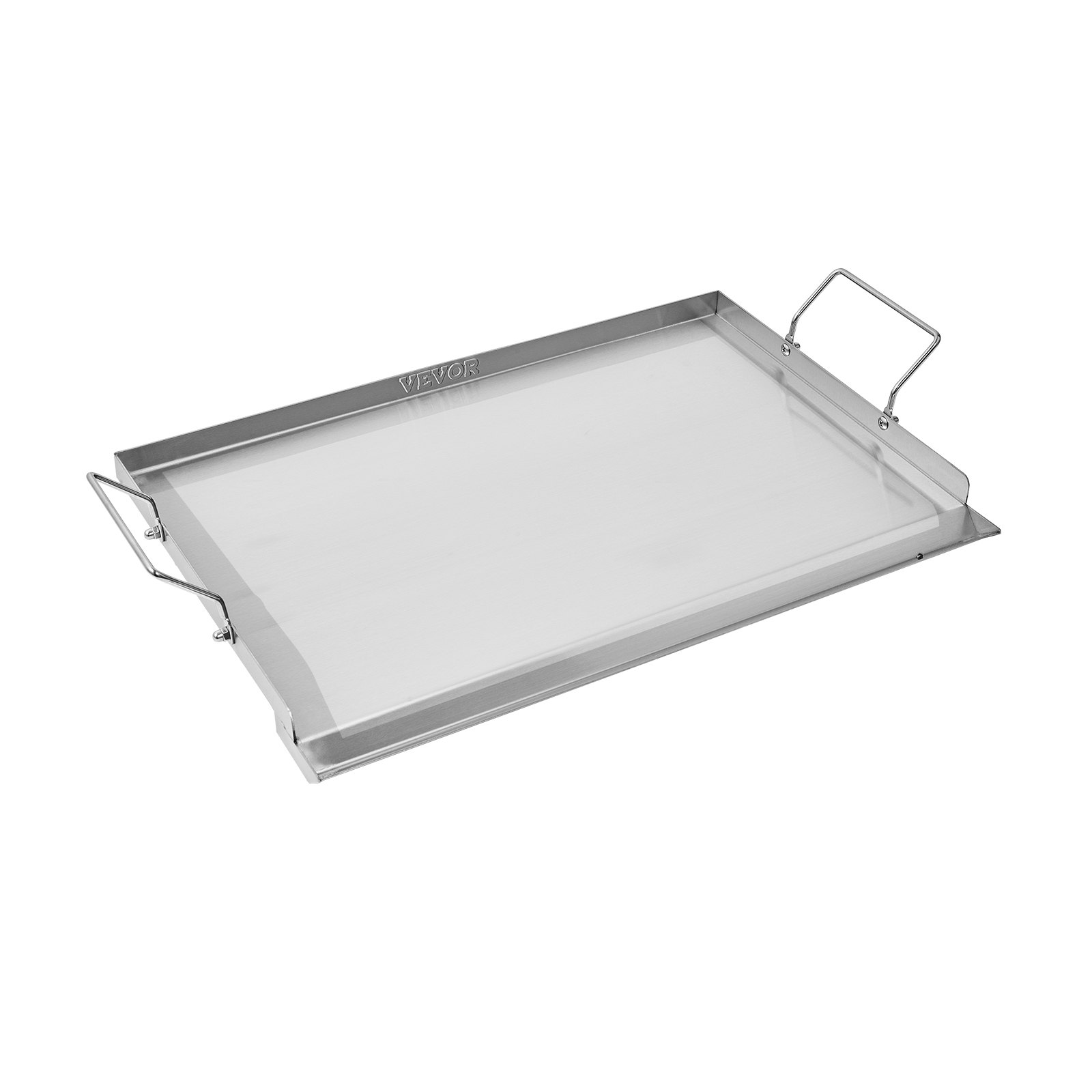23x16 Zoll Flat Top Grillplatte Edelstahl Universal BBQ Grillpfanne Kochgeschirr - Bild 8 von 10
