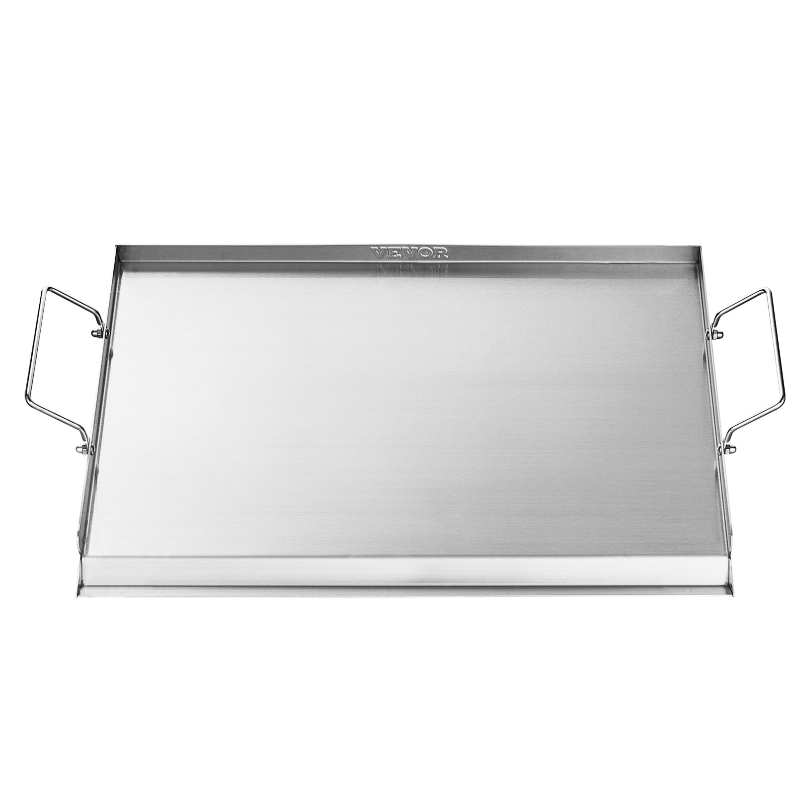 23x16 Zoll Flat Top Grillplatte Edelstahl Universal BBQ Grillpfanne Kochgeschirr - Bild 9 von 10