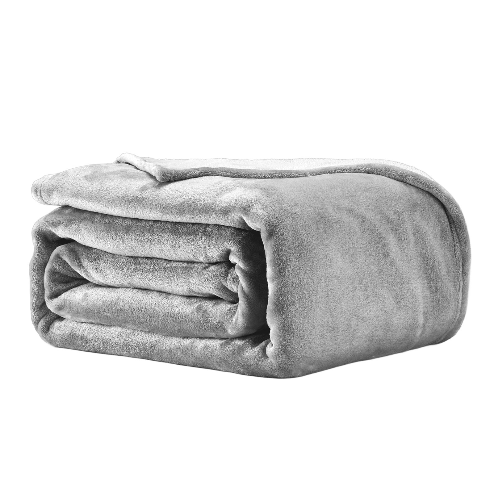 Queen Size Blanket 90 x 90 inches Lightweight Throw Blanket for Bed Grey - Bild 9 von 9