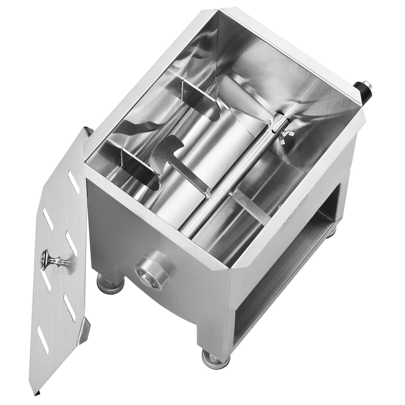 Manual Meat Mixer 15L Fixed Tank Mixing Max 15LB for Meat Sausage Mixer Machine