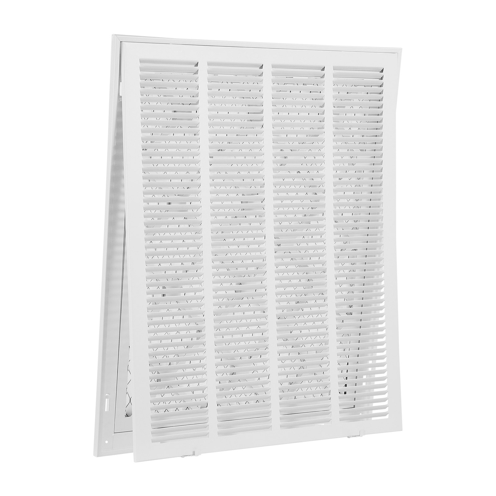Return Air Filter Grille Fits W20 x H25 In Duct Opening Air Grille with Filter - Picture 11 of 12