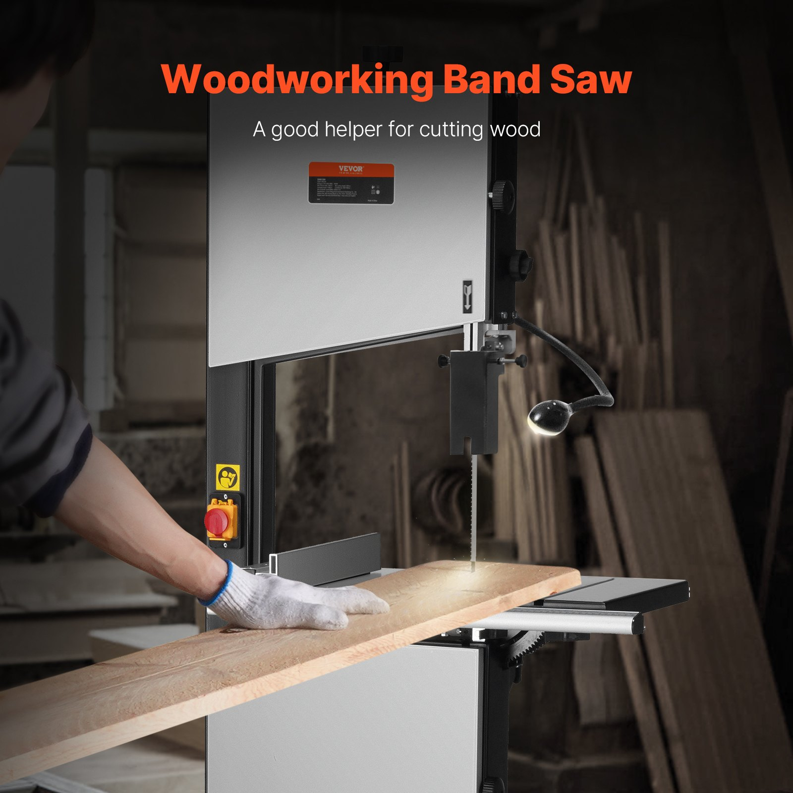 Band Saw, 13.39-Inch, for Woodworking Aluminum Wood Metal Copper