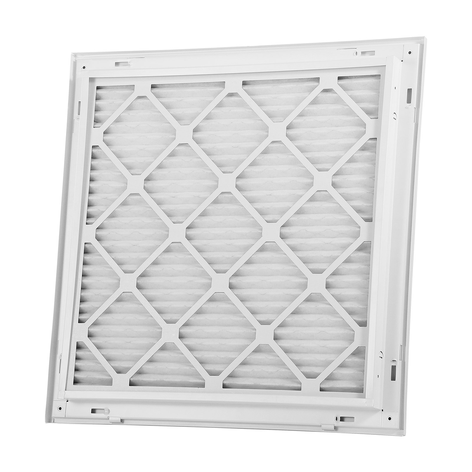 Return Air Filter Grille Fits W20 x H20 In Duct Opening Air Grille with Filter - Picture 10 of 12