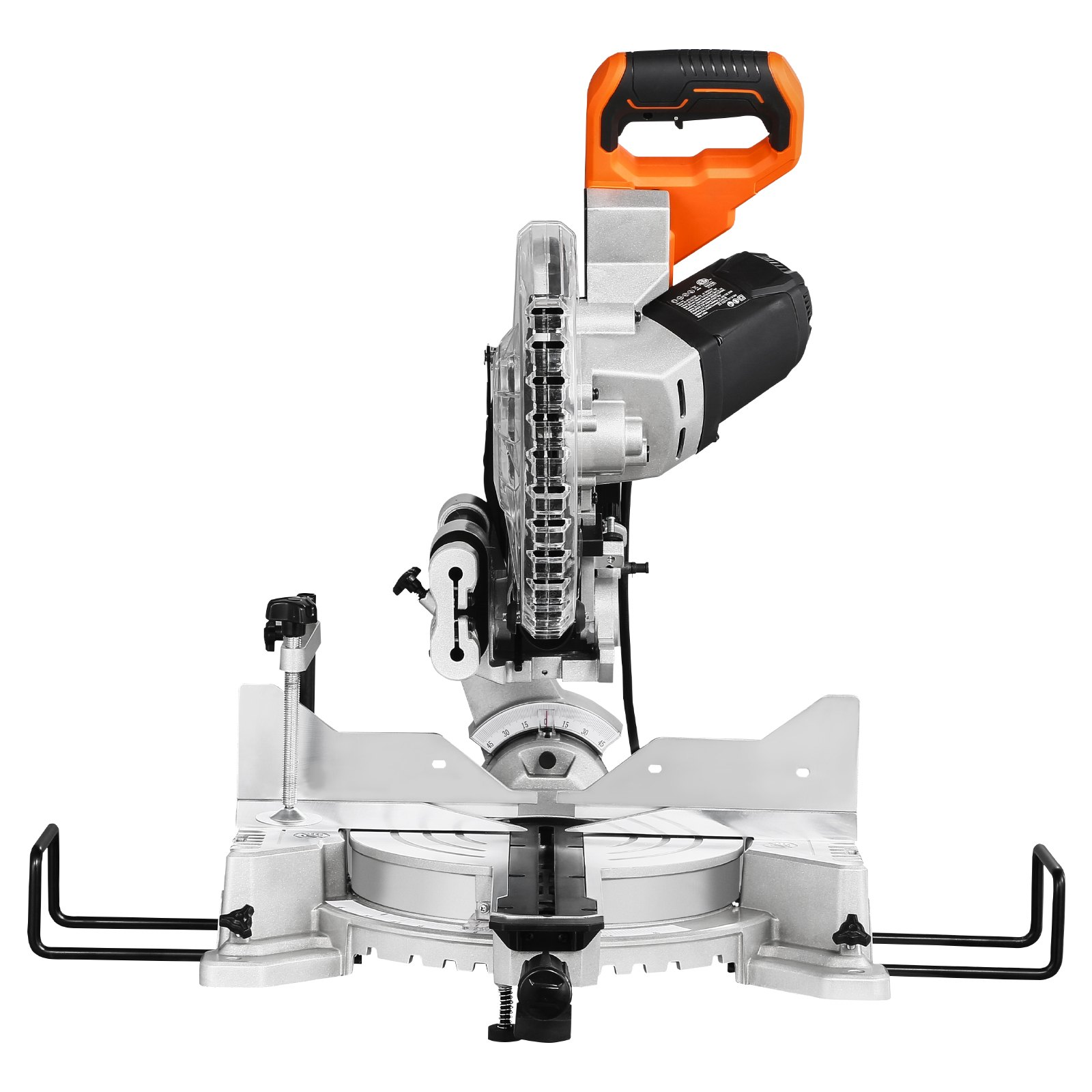 Sliding Compound Miter Saw 10-In Blade 15 Amp Motor Corded Double Bevel 60-Tooth - Picture 9 of 12