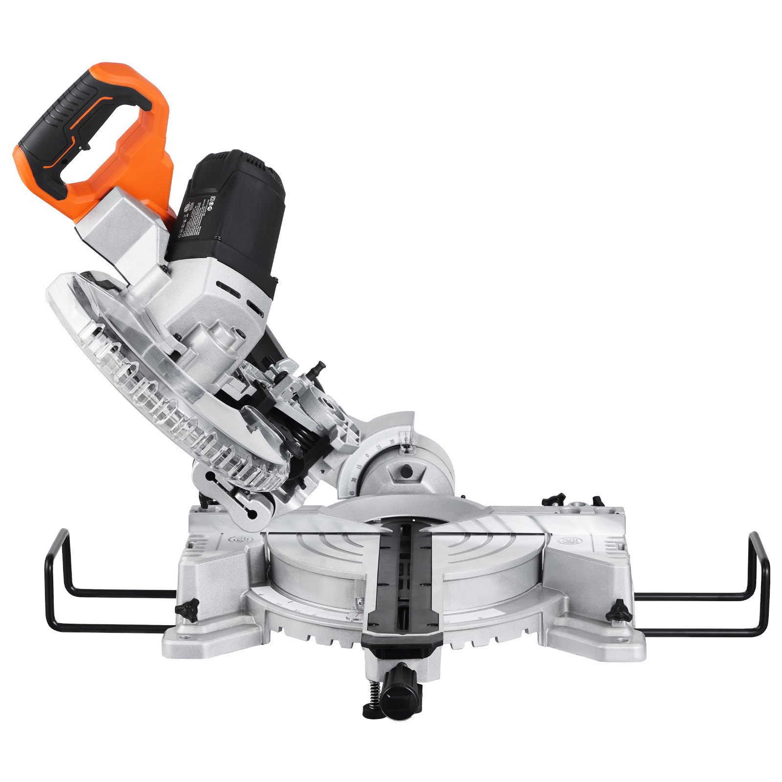 Sliding Compound Miter Saw 10-In Blade 15 Amp Motor Corded Double Bevel 60-Tooth - Picture 11 of 12