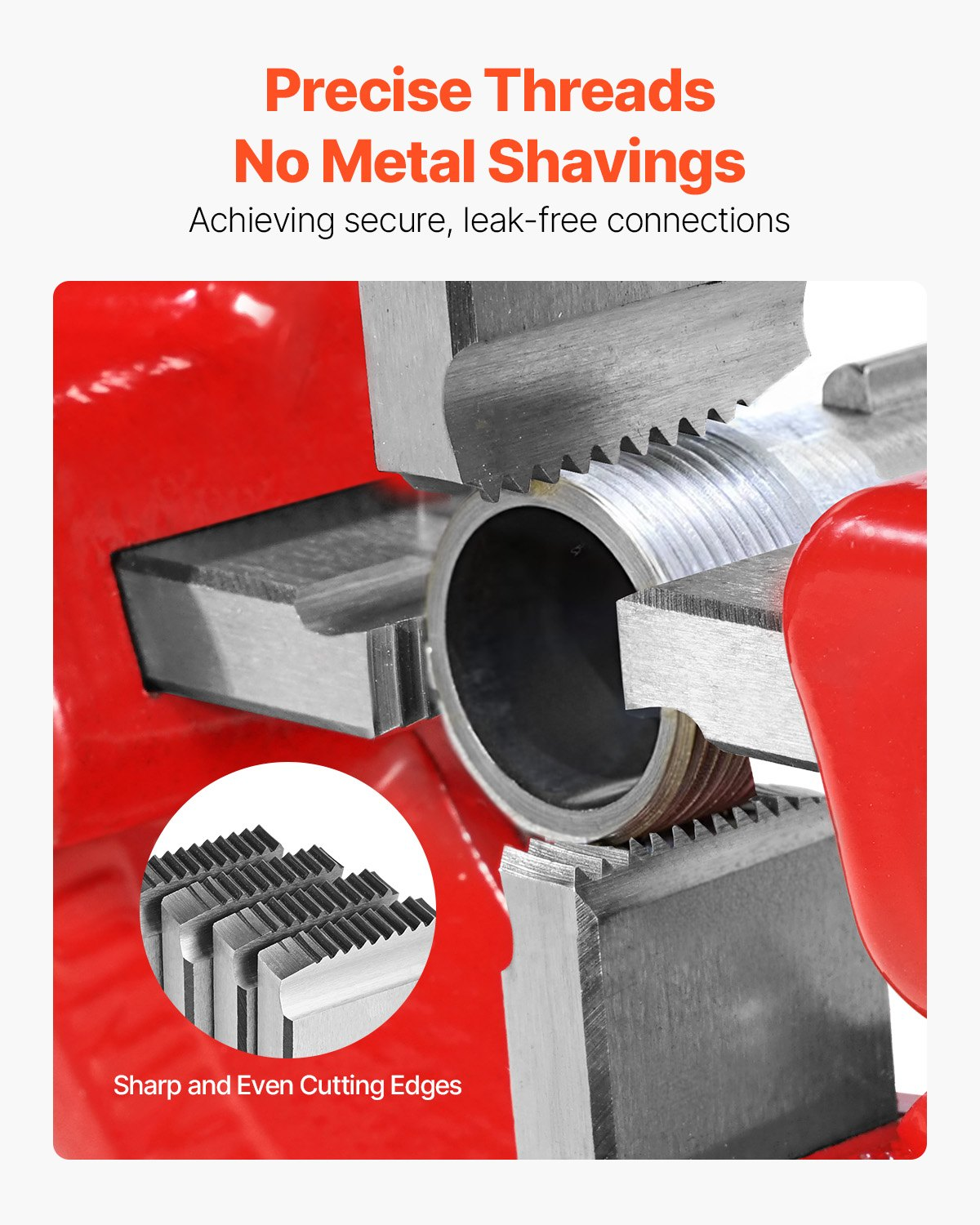 Threading Machine Dies, 1"-2" NPT Pipe Dies(4 Packs), 842