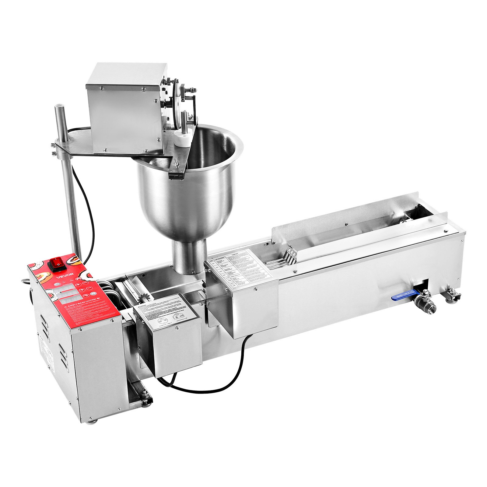 Commercial Automatic Donuts Making Machine Doughnut Maker Single Row 90 PCS/H