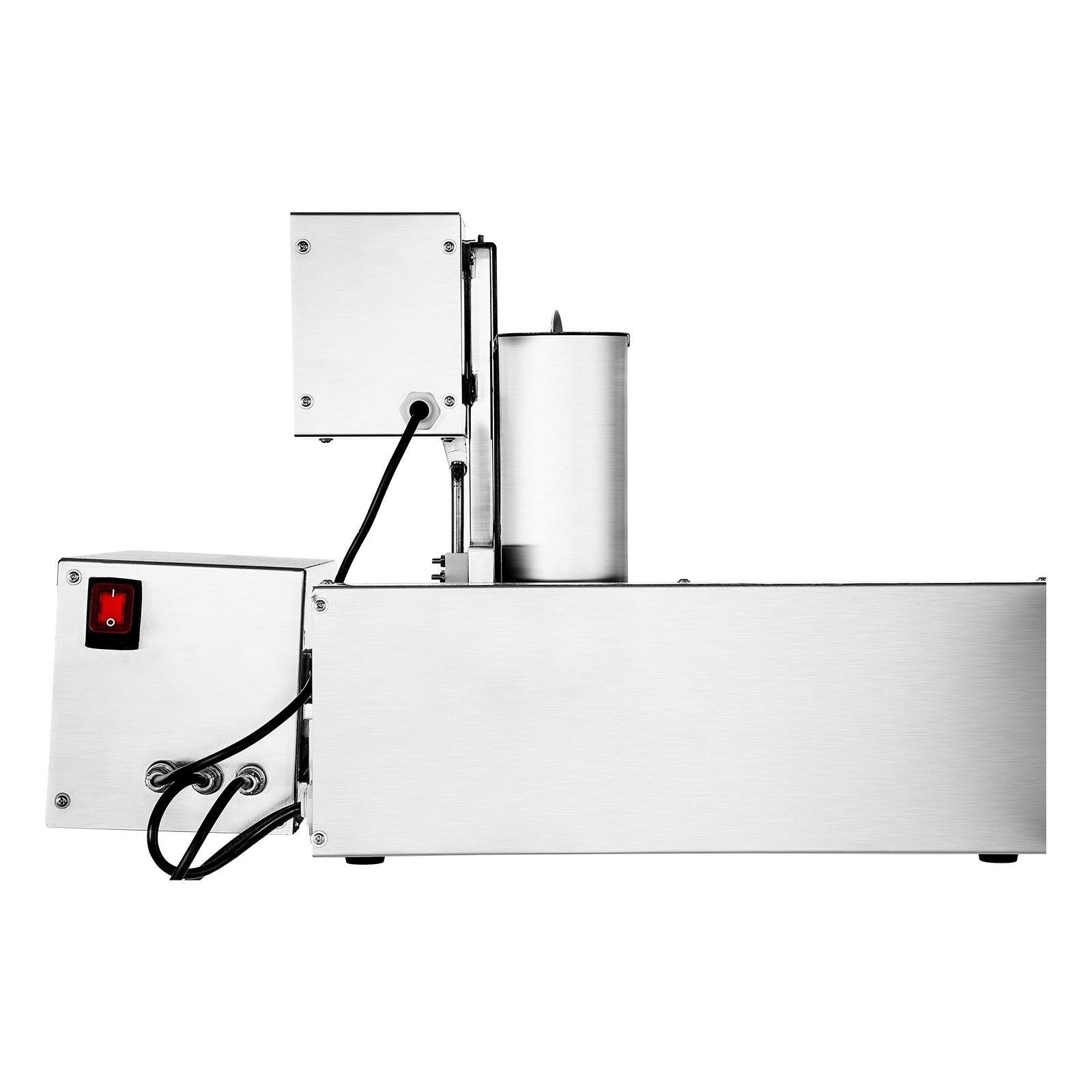 Commercial Automatic Donut Machine, 6-Row Electric Doughnut Maker 360/hr