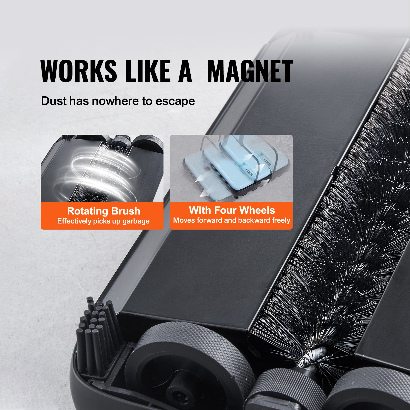 Carpet Sweeper Manual, Blue