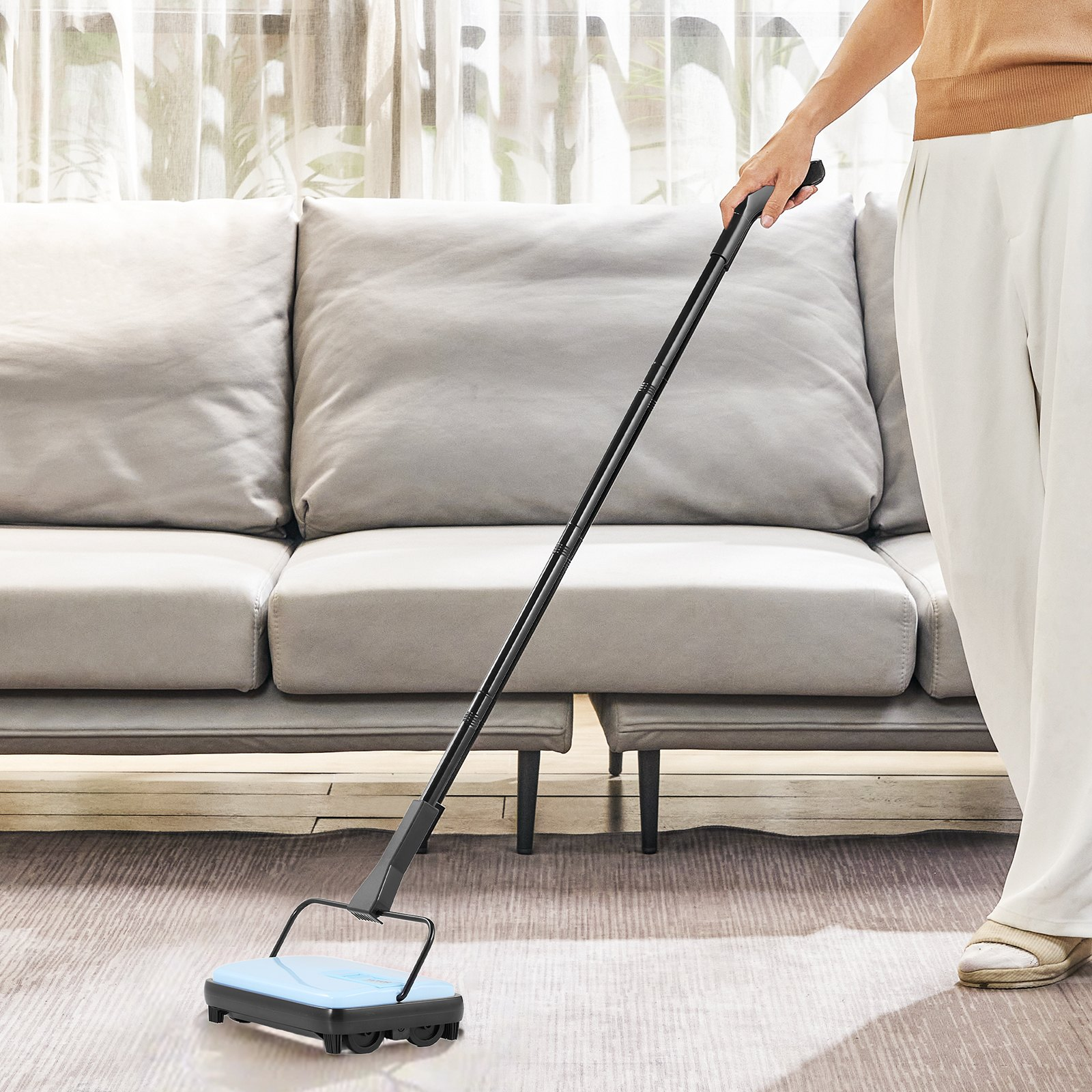 Carpet Sweeper Manual, Blue