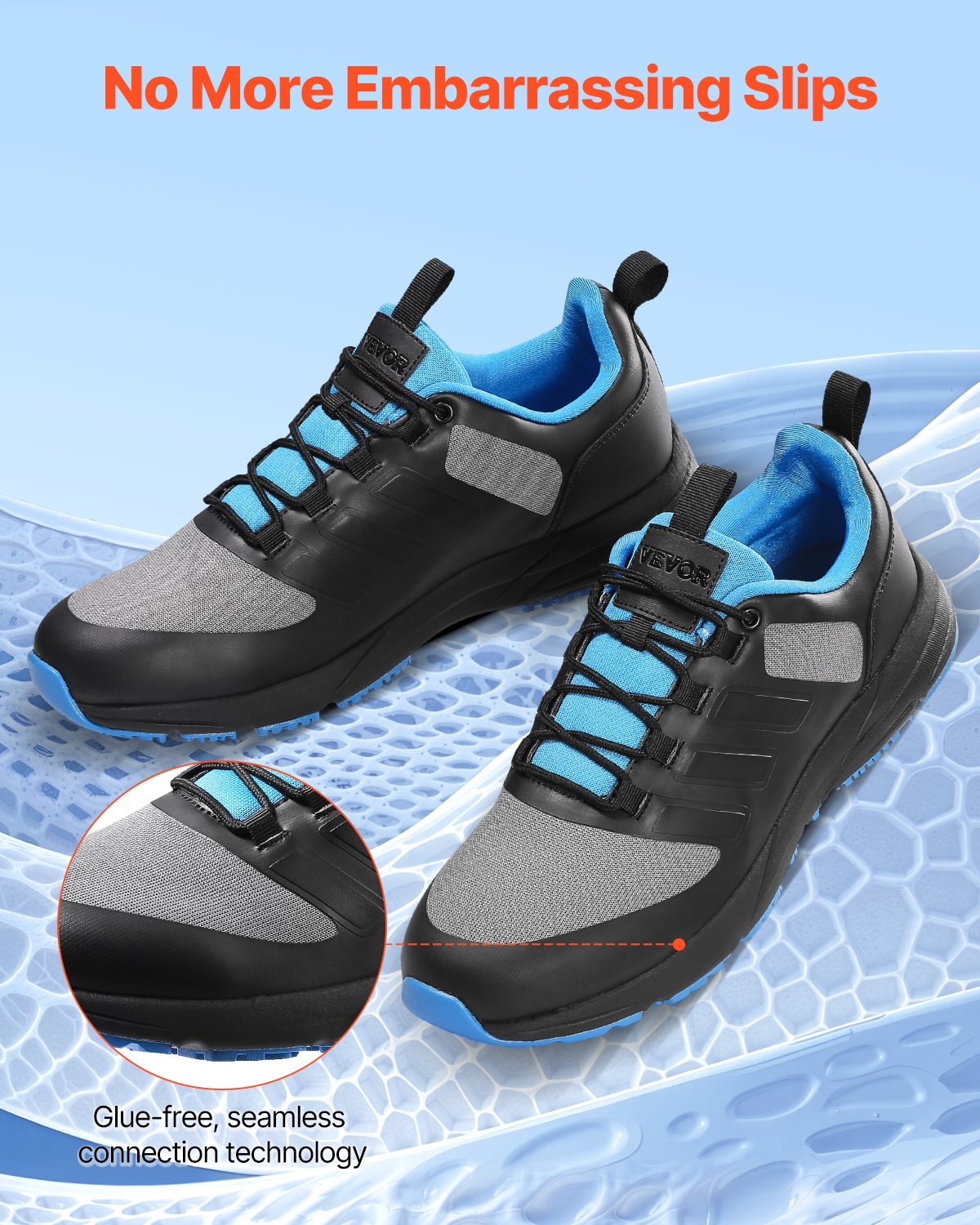 Cross Trainingsschuhe W Weite Sneaker US Größe 12 Weite Spitze Karton Schuhe Schwarz - Bild 4 von 10
