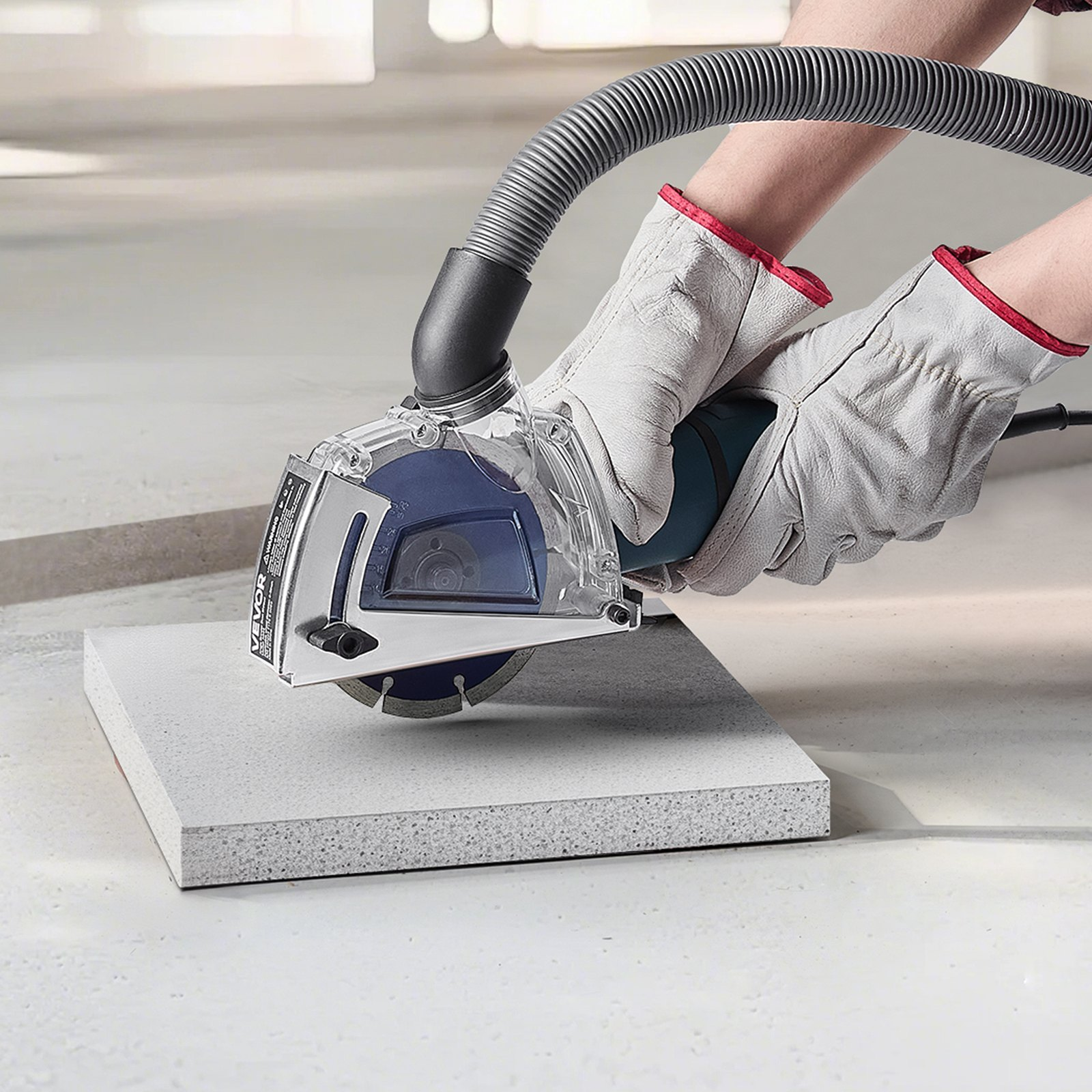 Cutting Dust Shroud for Angle Grinders 4-5 in with 5 in Grinding Wheel - Picture 7 of 10