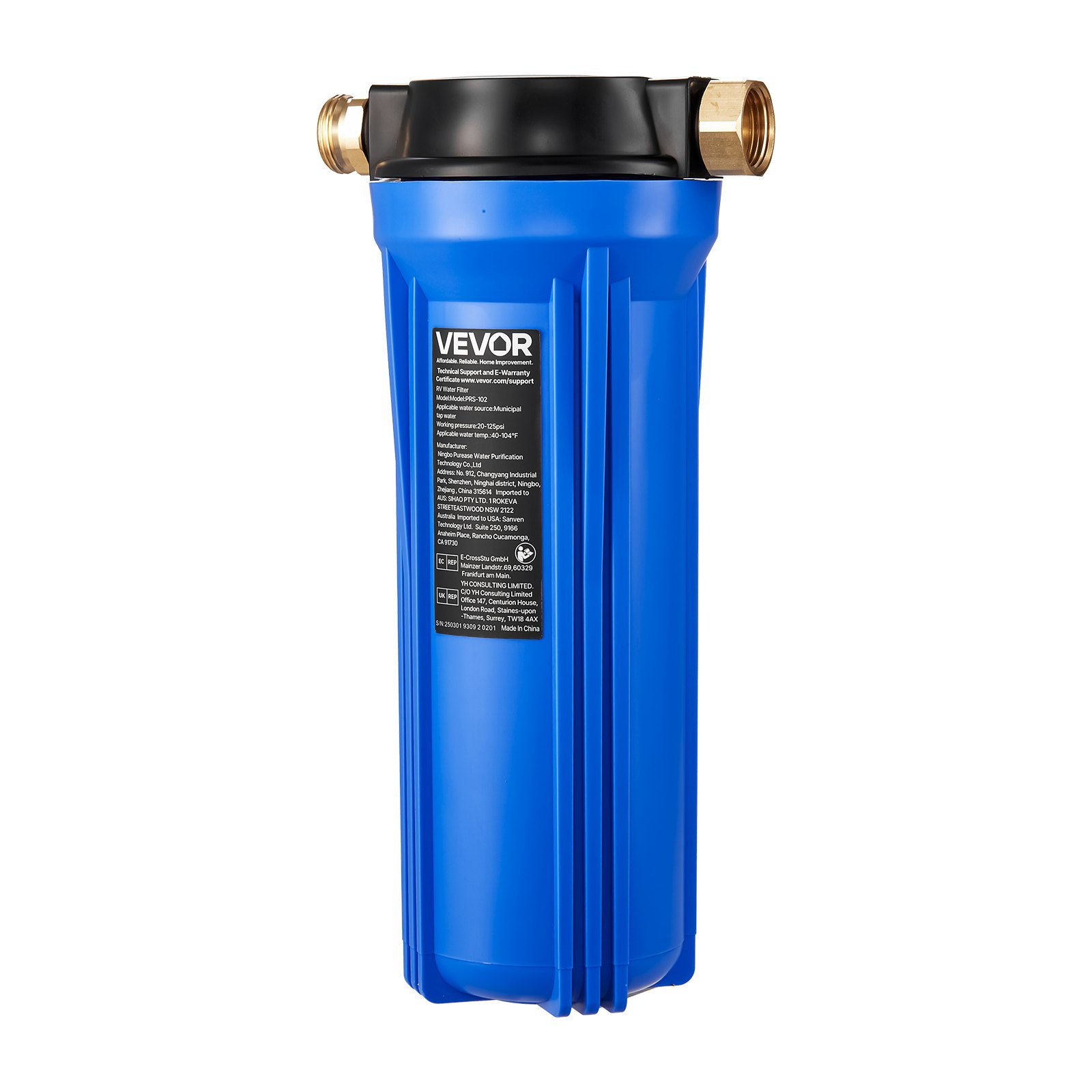 RV Water Filtration System, Vans