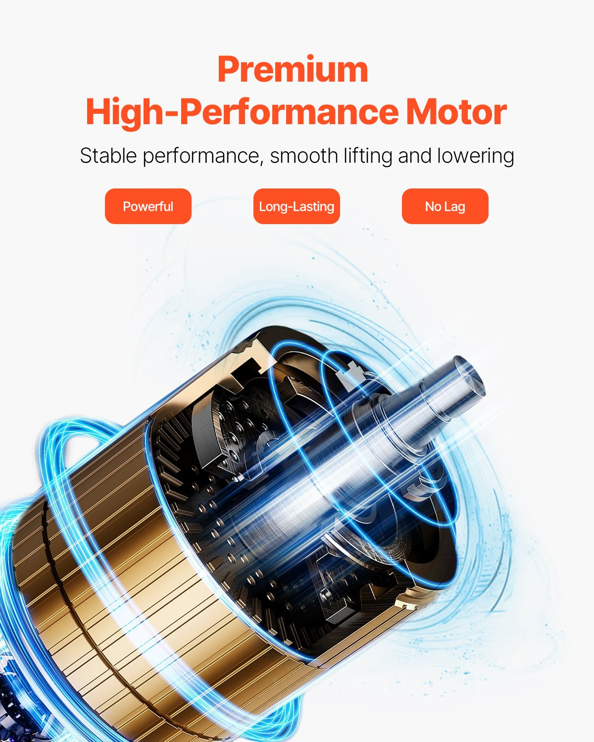 Electric Lifting Backrest 300 lbs 4-68° Adjustable Lifting Bed Backrest