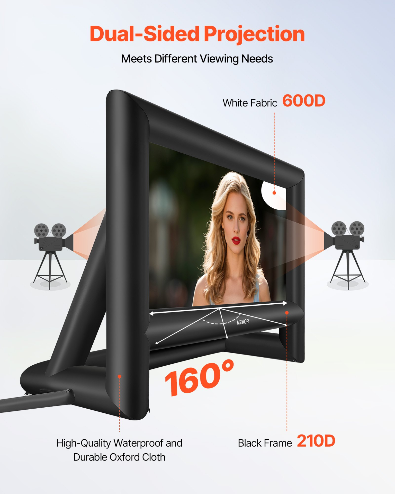 18FT Inflatable Movie Screen, Theme Party