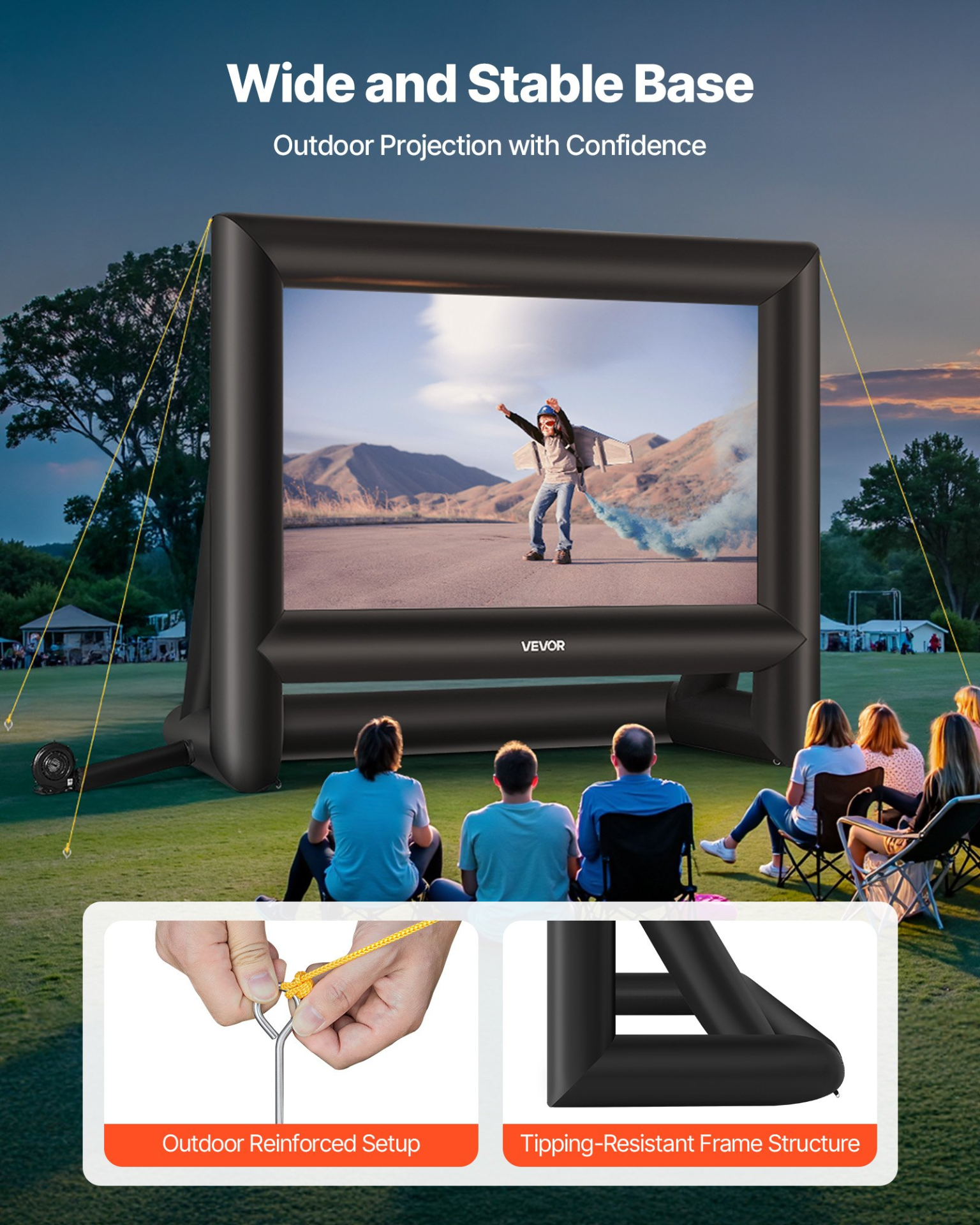 18FT Inflatable Movie Screen, Theme Party