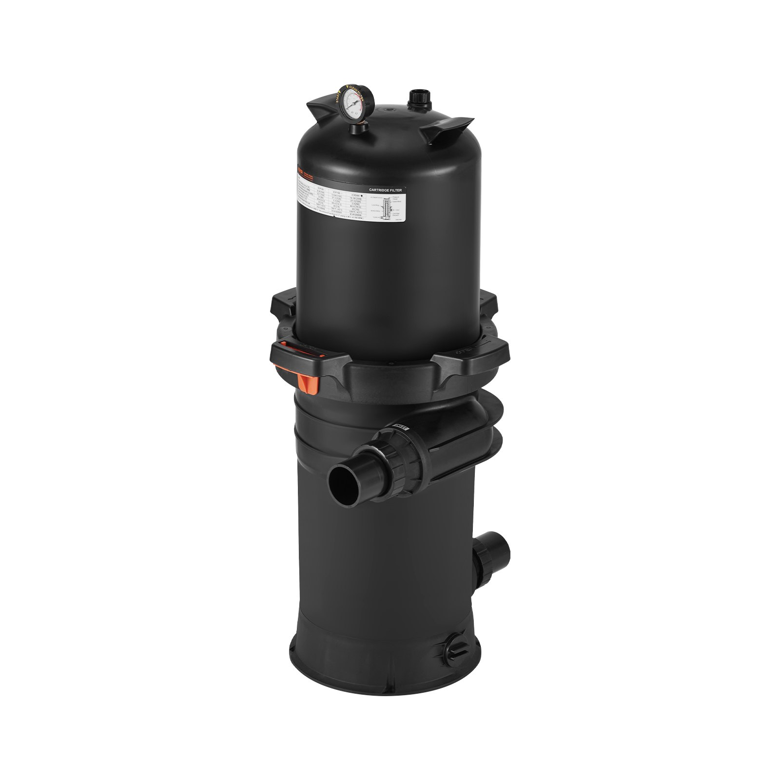 200 sq.ft² Cartridge Pool Filter Valve 9000 GPH Swimming Pool Filtration System - Picture 8 of 10