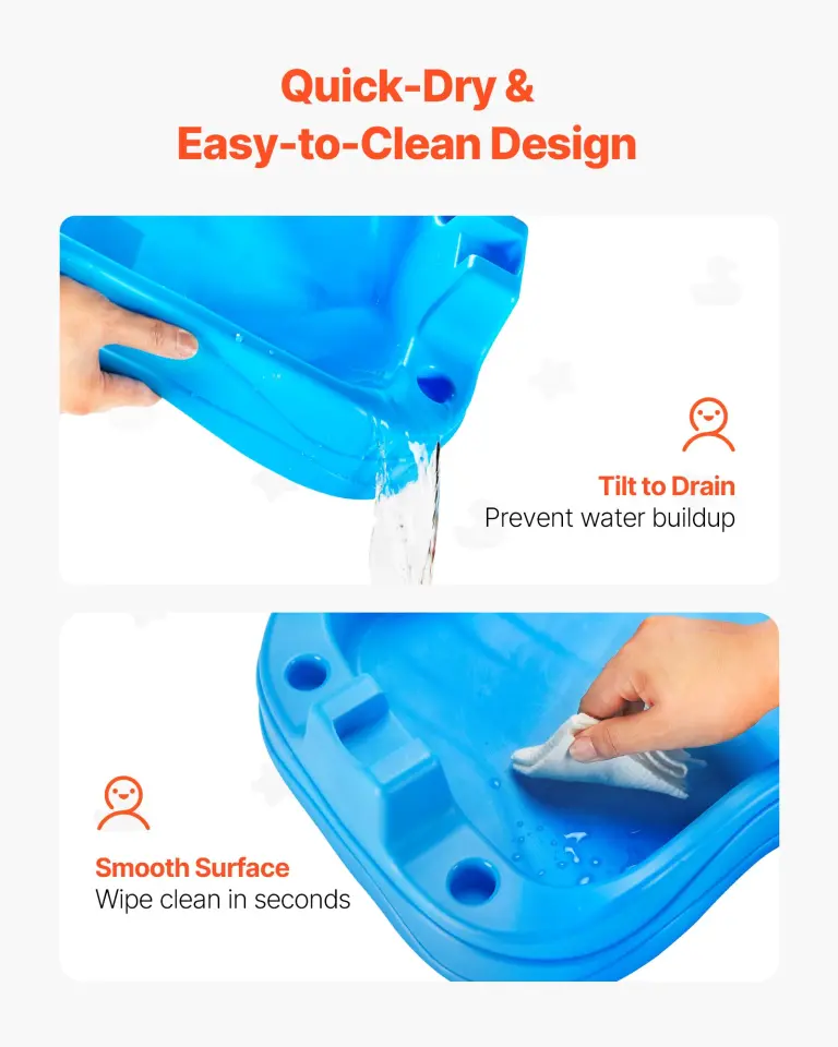 Quick-Dry & Easy to Clean