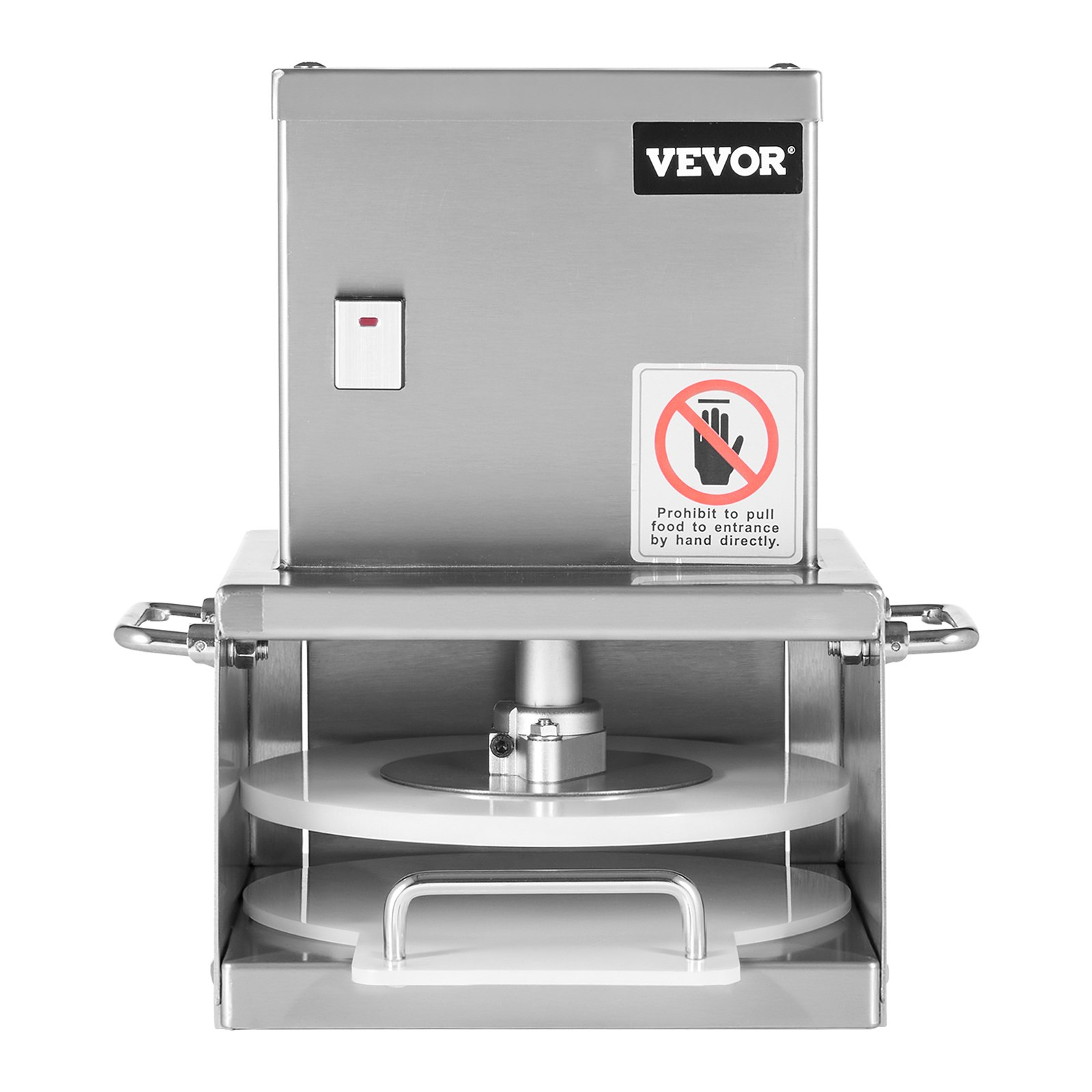 6 in Electric Pizza Dough Press Machine Pizza Pastry Sheeter Stainless Steel