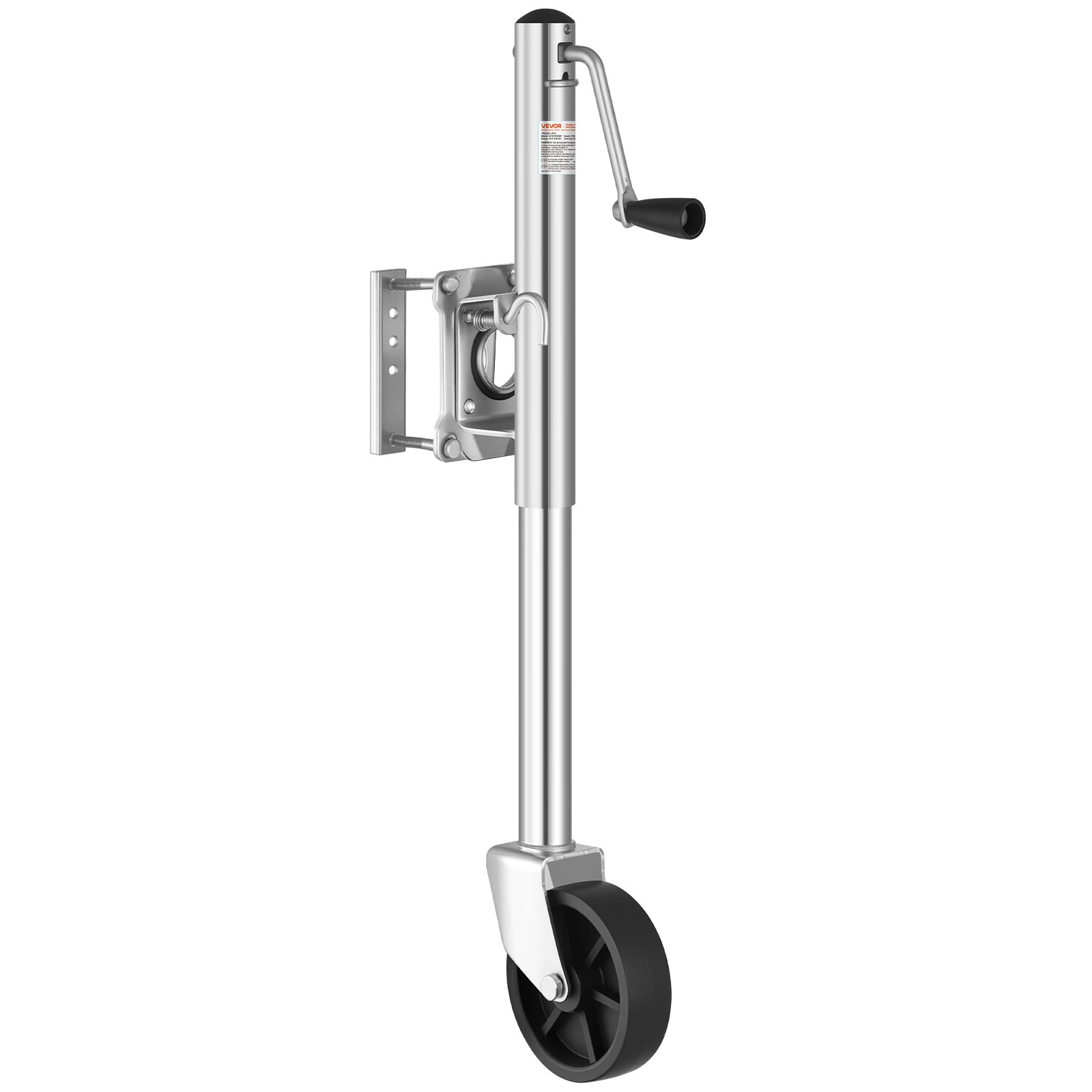 Trailer Jack with Wheel, 1000 lbs Load Capacity, Utility Trailers