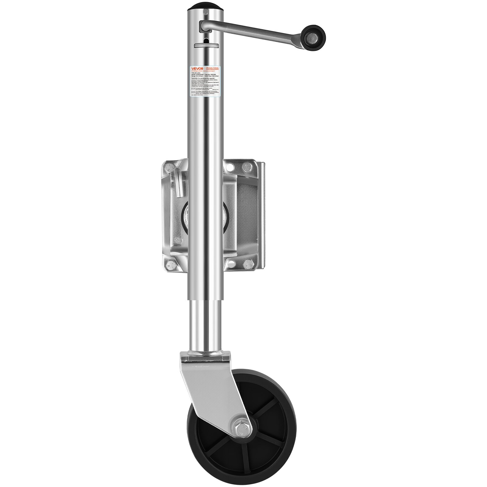 Trailer Jack with Wheel, 1000 lbs Load Capacity, Utility Trailers