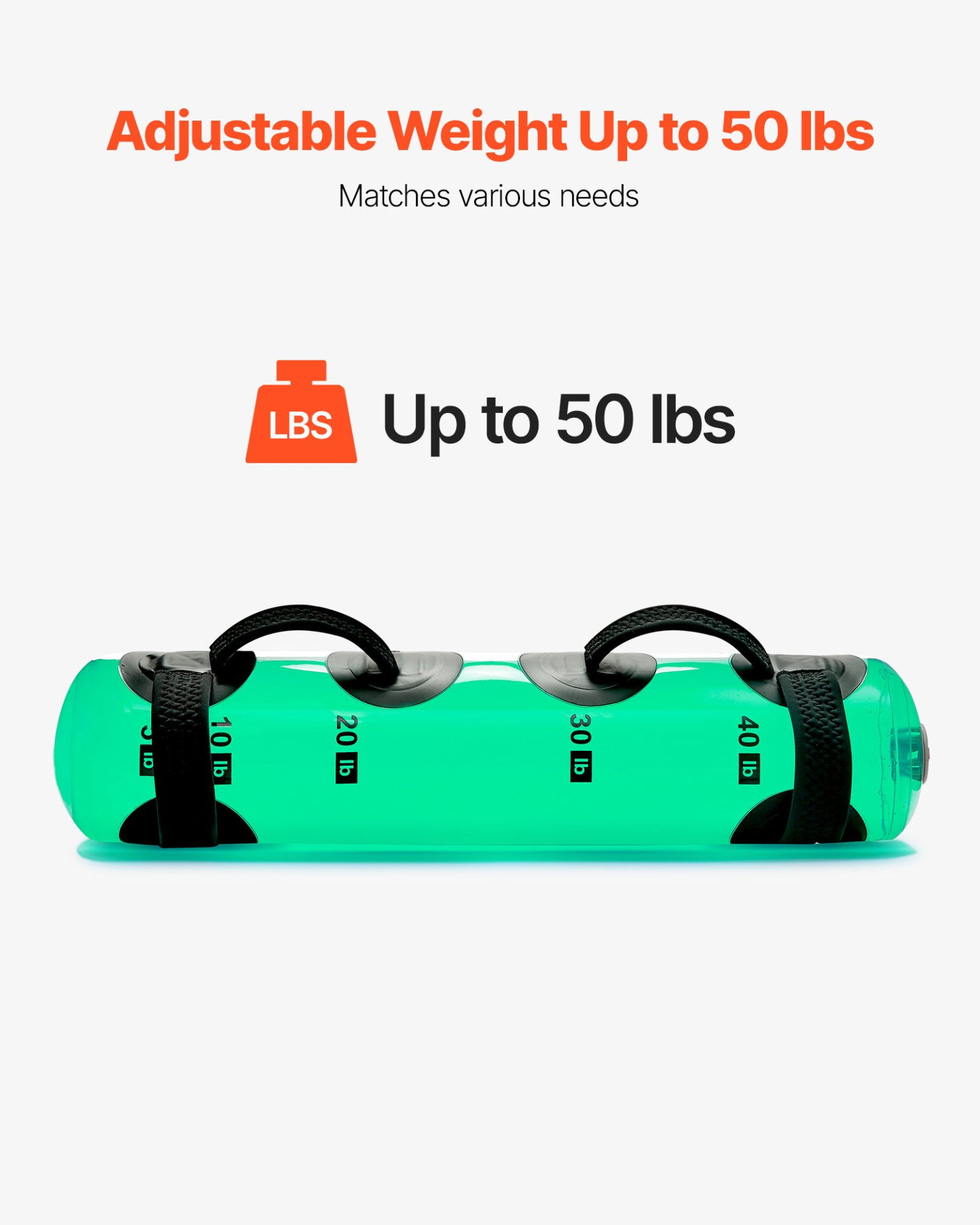 Fitness Water Weight Aqua Bag Training Water Bag Portable Stability Workout - Picture 3 of 10