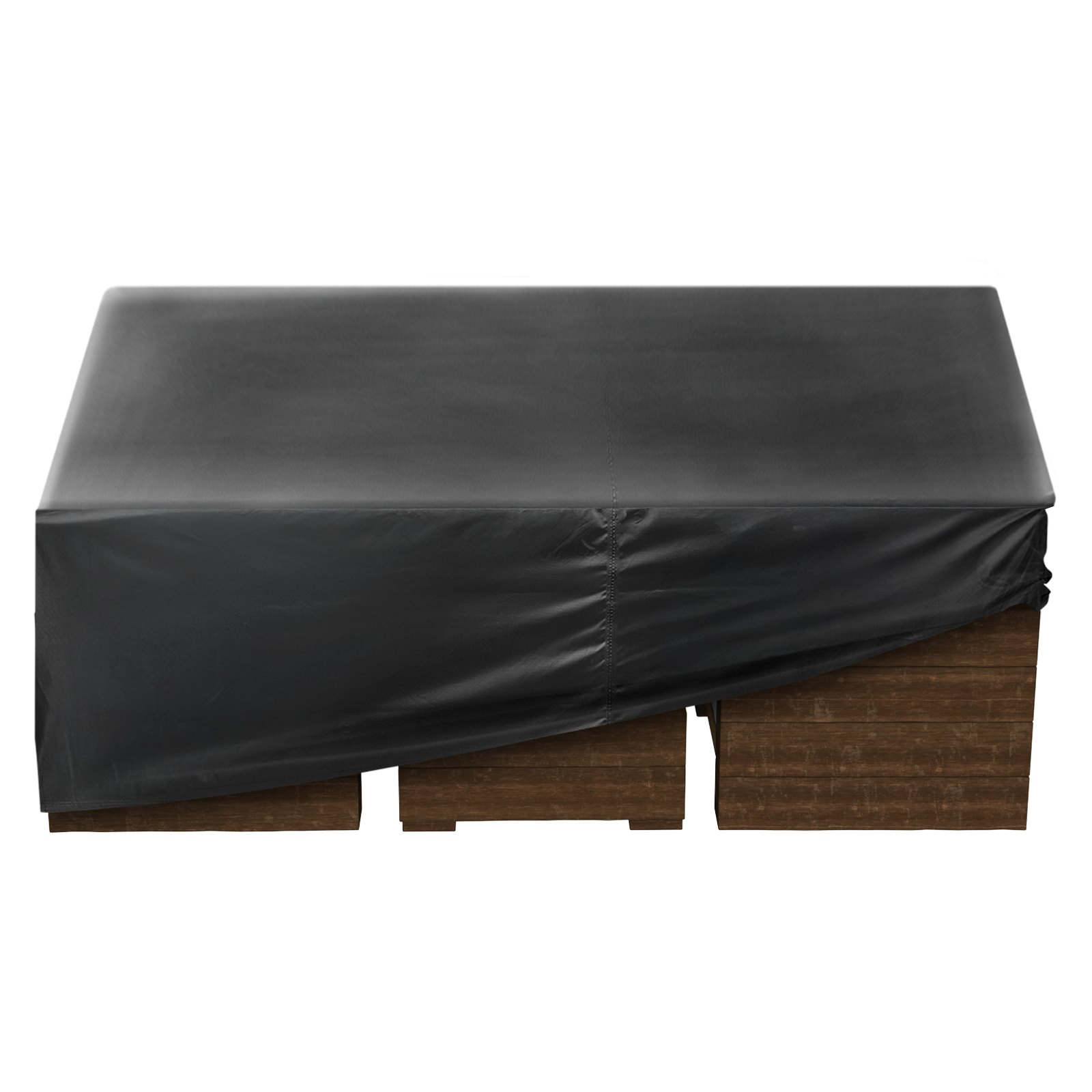 Terrasse Gartenmöbel Abdeckung 420D Wasserdicht Tisch Stühle Sofa 74x74 Zoll - Bild 10 von 10