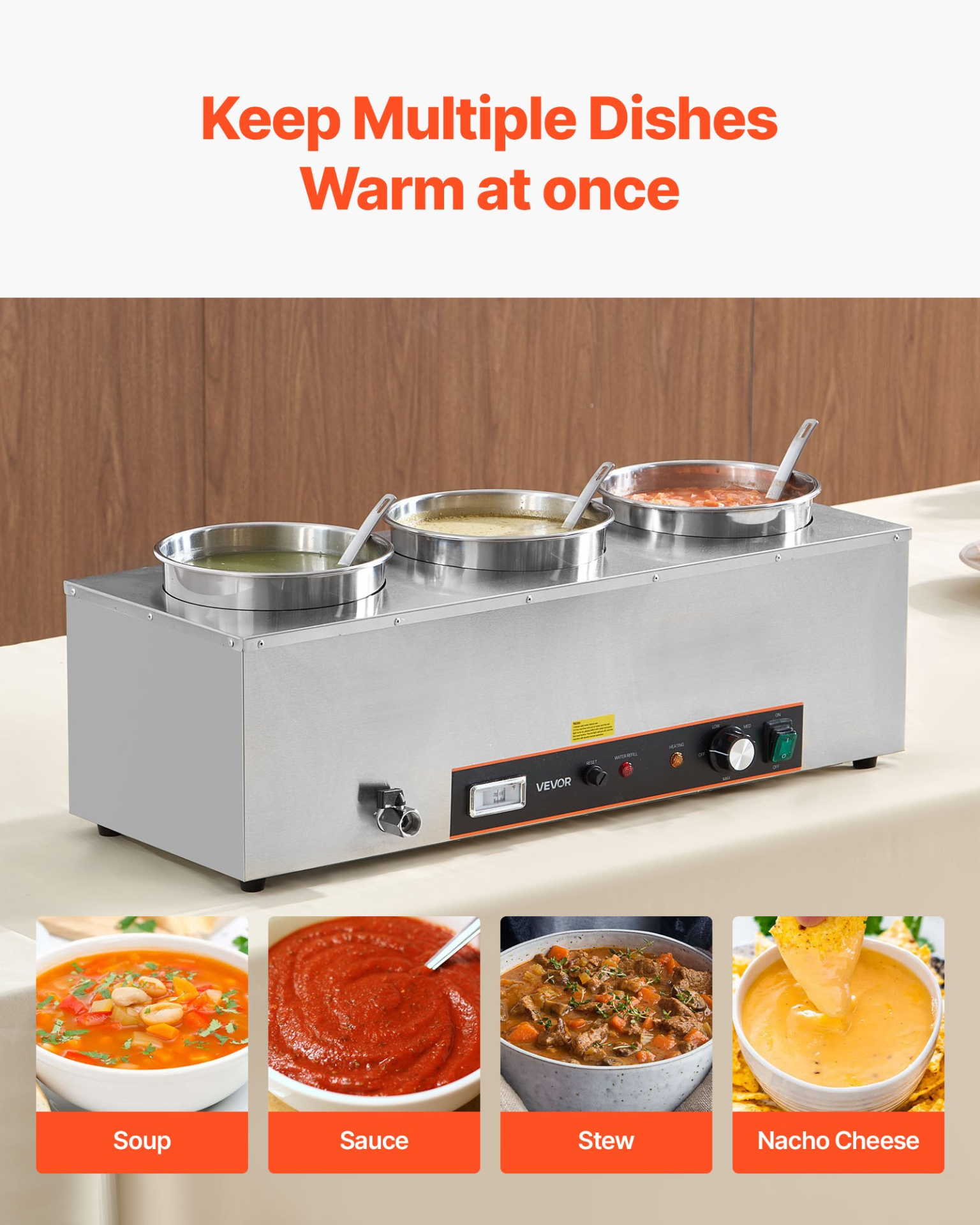 Electric Soup Warmer, Buffet 101 101 101 101 101 101 101 101 101 101 101 1 101