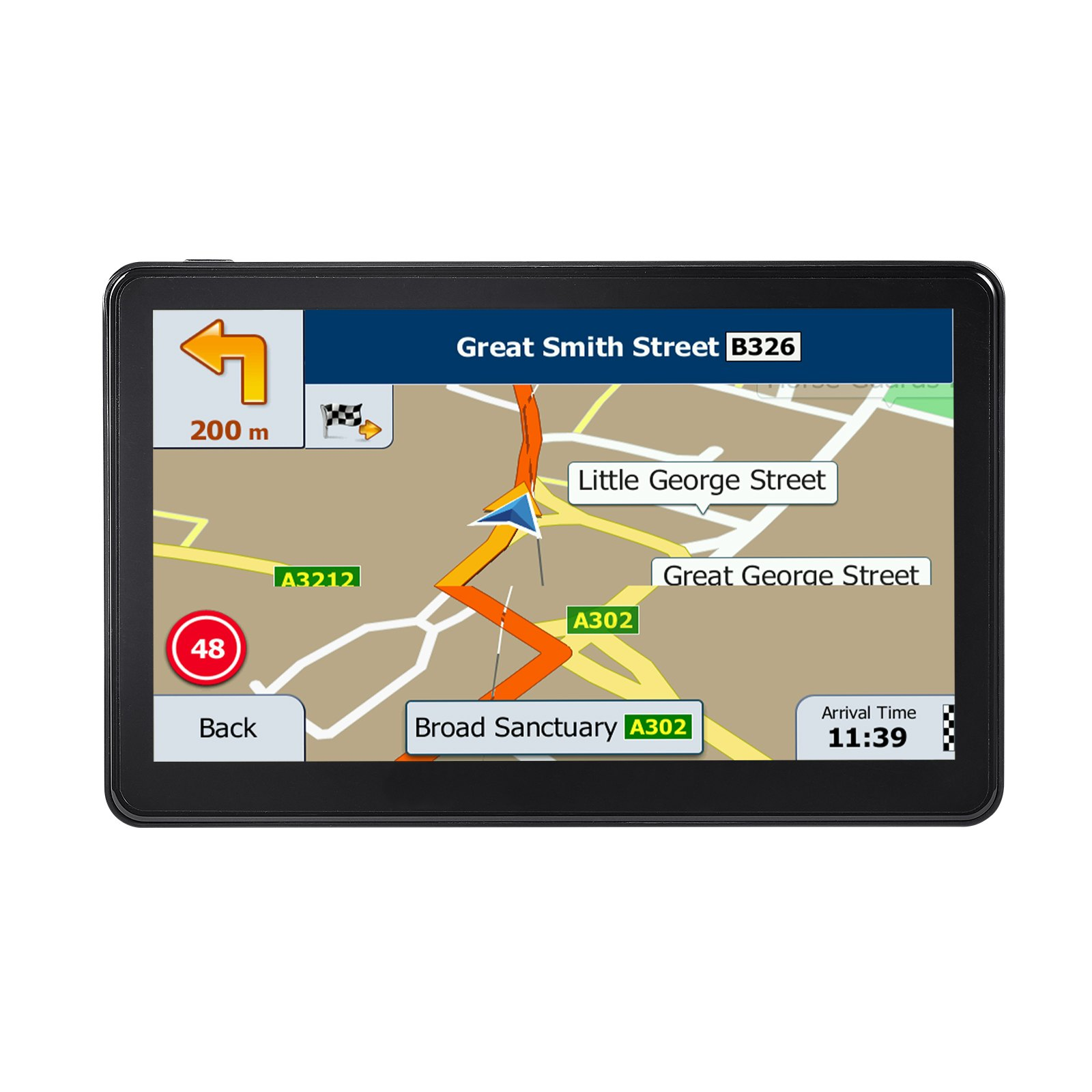 GPS Navigator für Auto 9 Zoll Touchscreen 16GB GPS Navigationssystem mit Karte - Bild 8 von 10