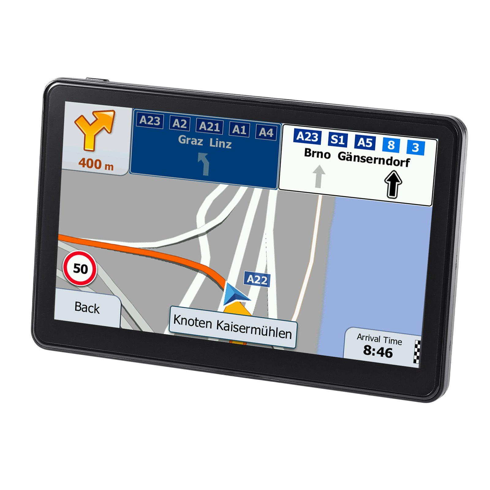 GPS Navigator für Auto 9 Zoll Touchscreen 16GB GPS Navigationssystem mit Karte - Bild 10 von 10