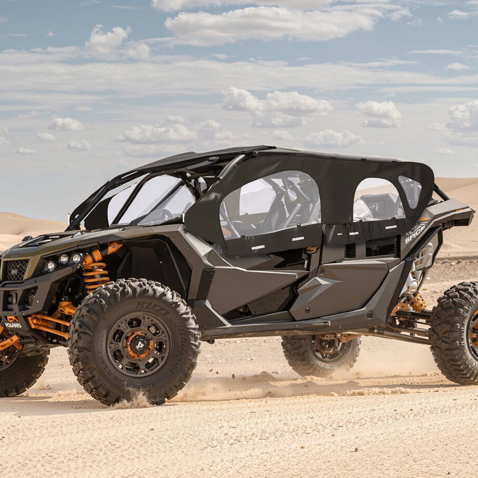 UTV Cab Enclosure Upper Doors Set for Can-Am Maverick X3 MAX 4-Seater 2017-2024 - Bild 7 von 9