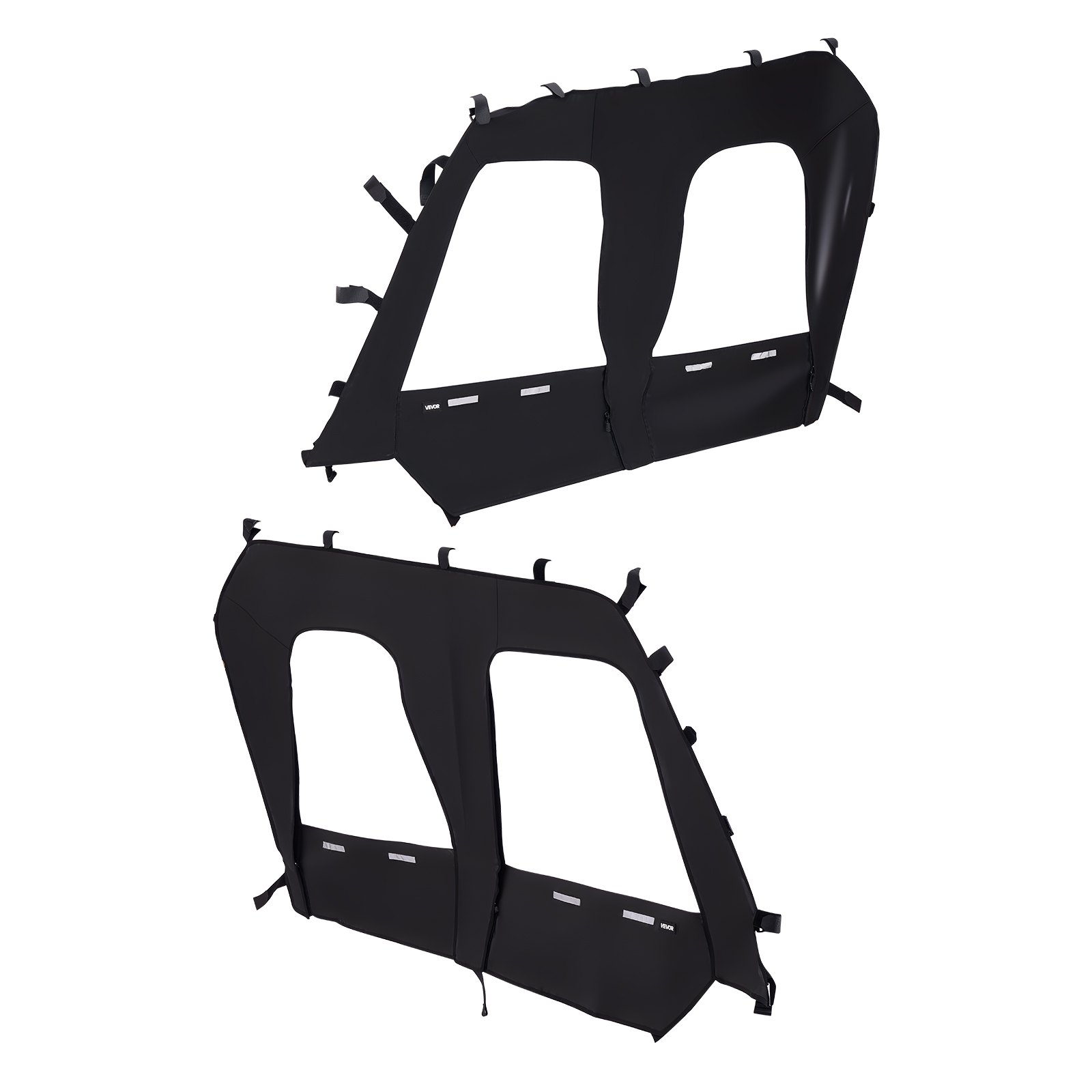 Cab Enclosure Upper Doors, Work with Roof and Partial Windshields
