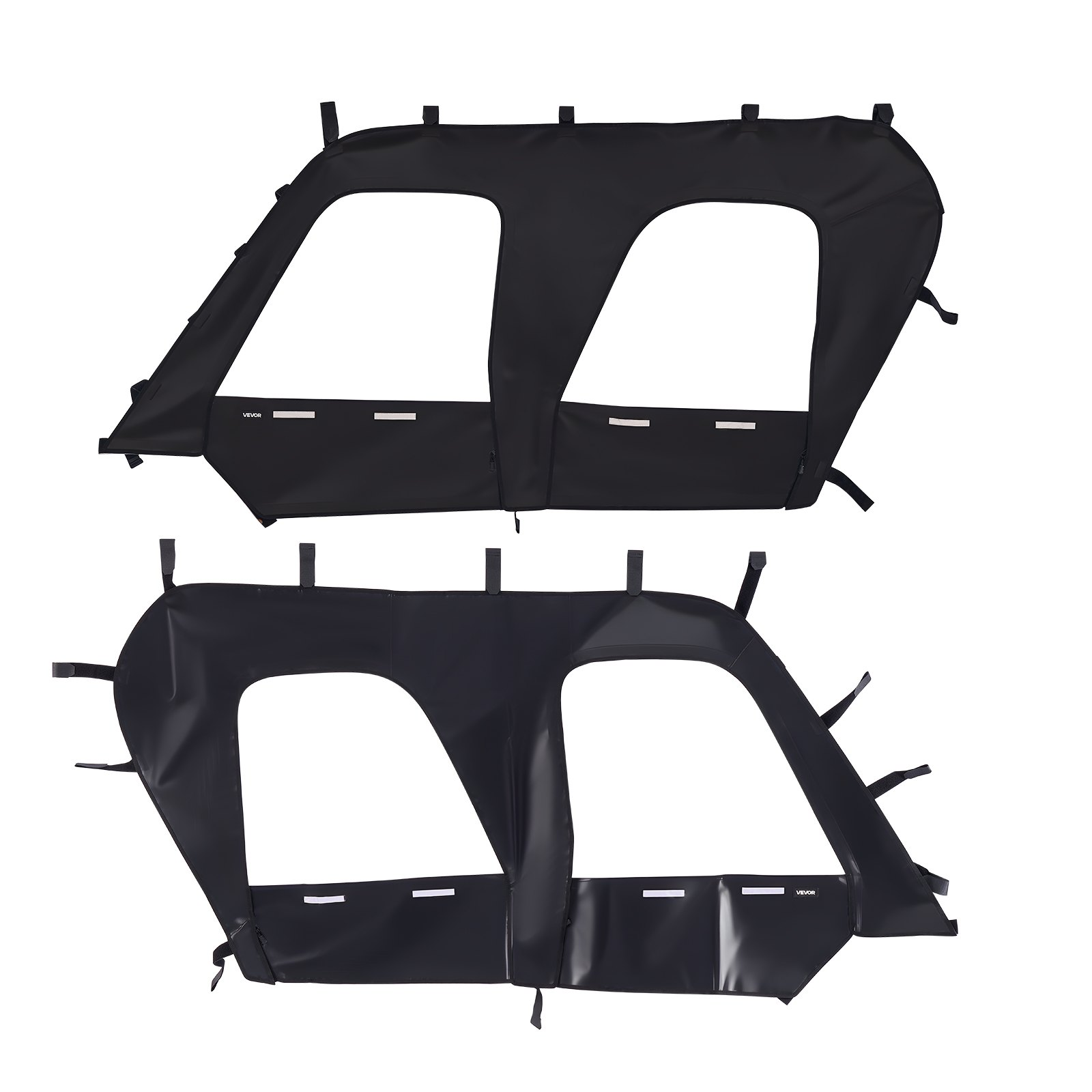 Cab Enclosure Upper Doors, Work with Roof and Partial Windshields