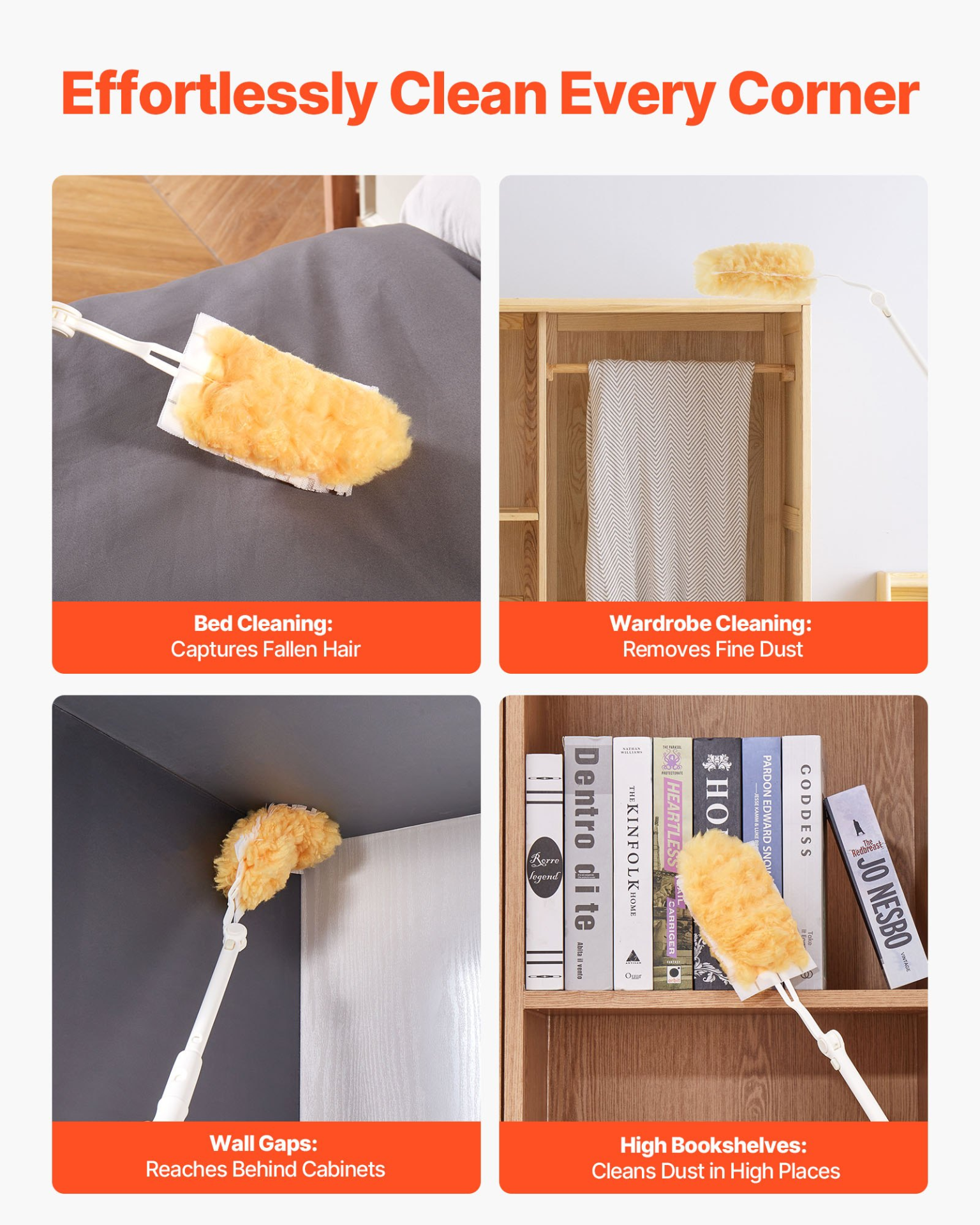 Duster Refills, Heavy Duty Dusters for Cleaning, Corners