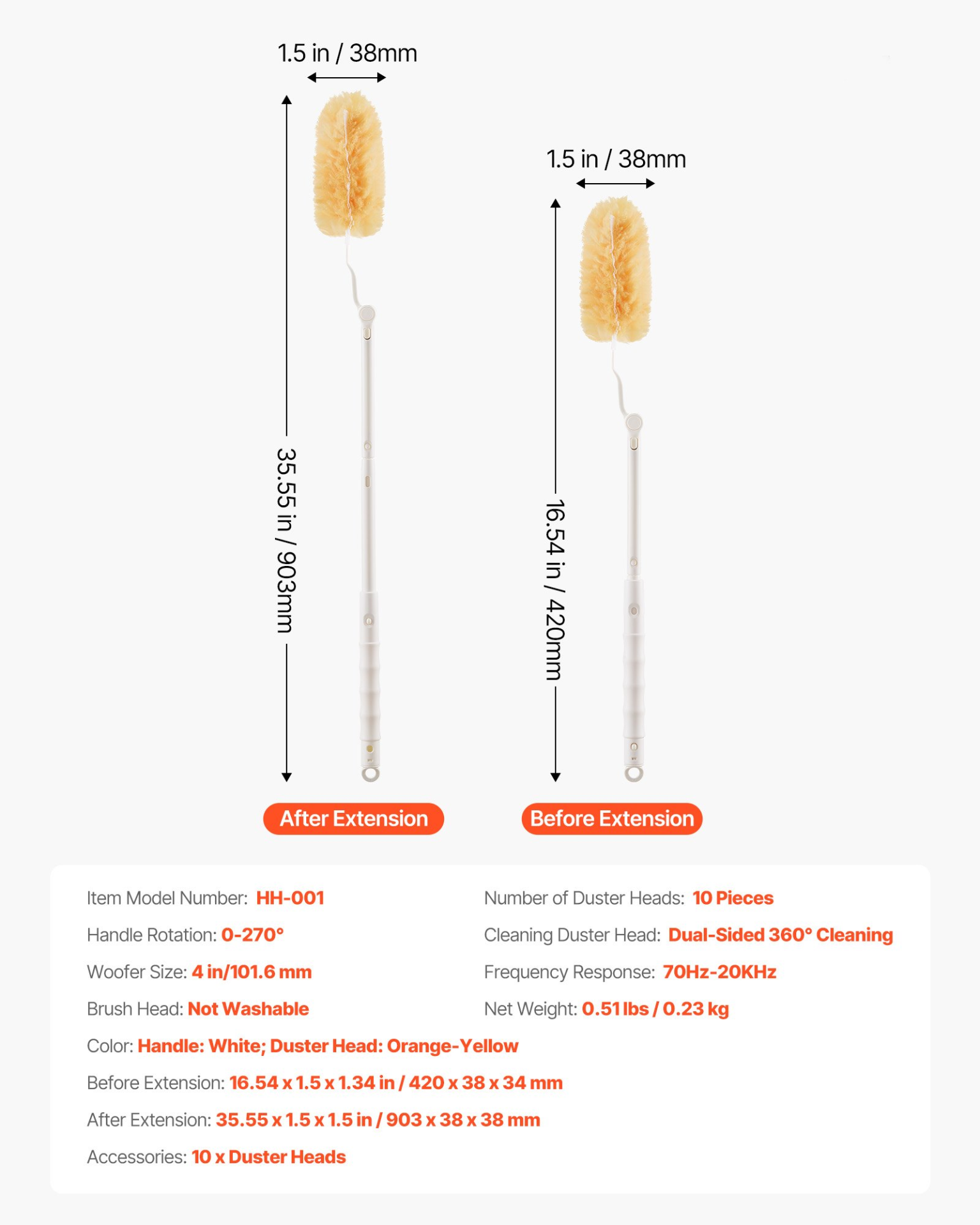 Duster Refills, Heavy Duty Dusters for Cleaning, Corners