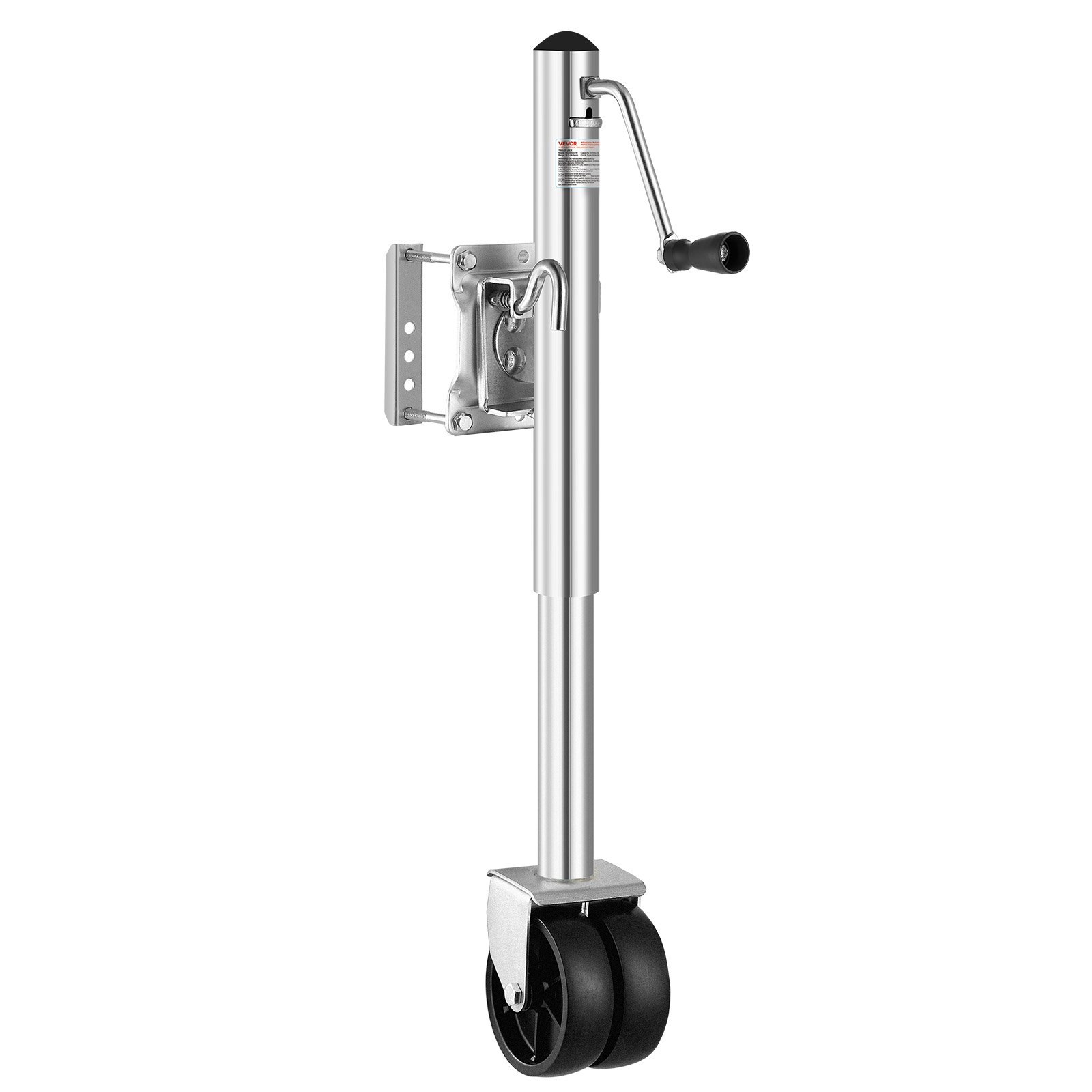 Trailer Jack with Wheel, 2000 lbs Load Capacity, Utility Trailers