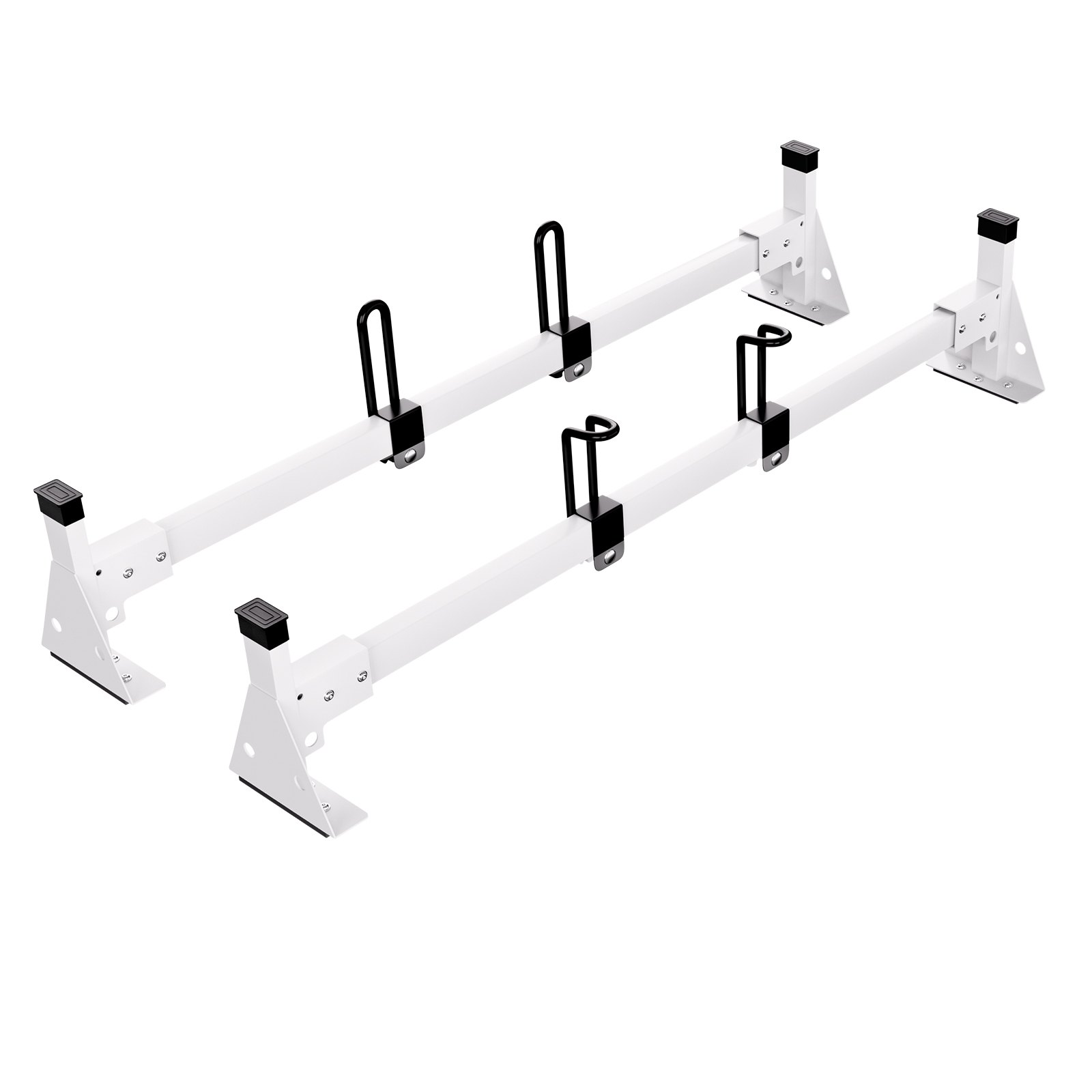 Trailer Ladder Rack, 54" 2 Crossbars Ladder Roof Rack, 2015-2022 - Image 8