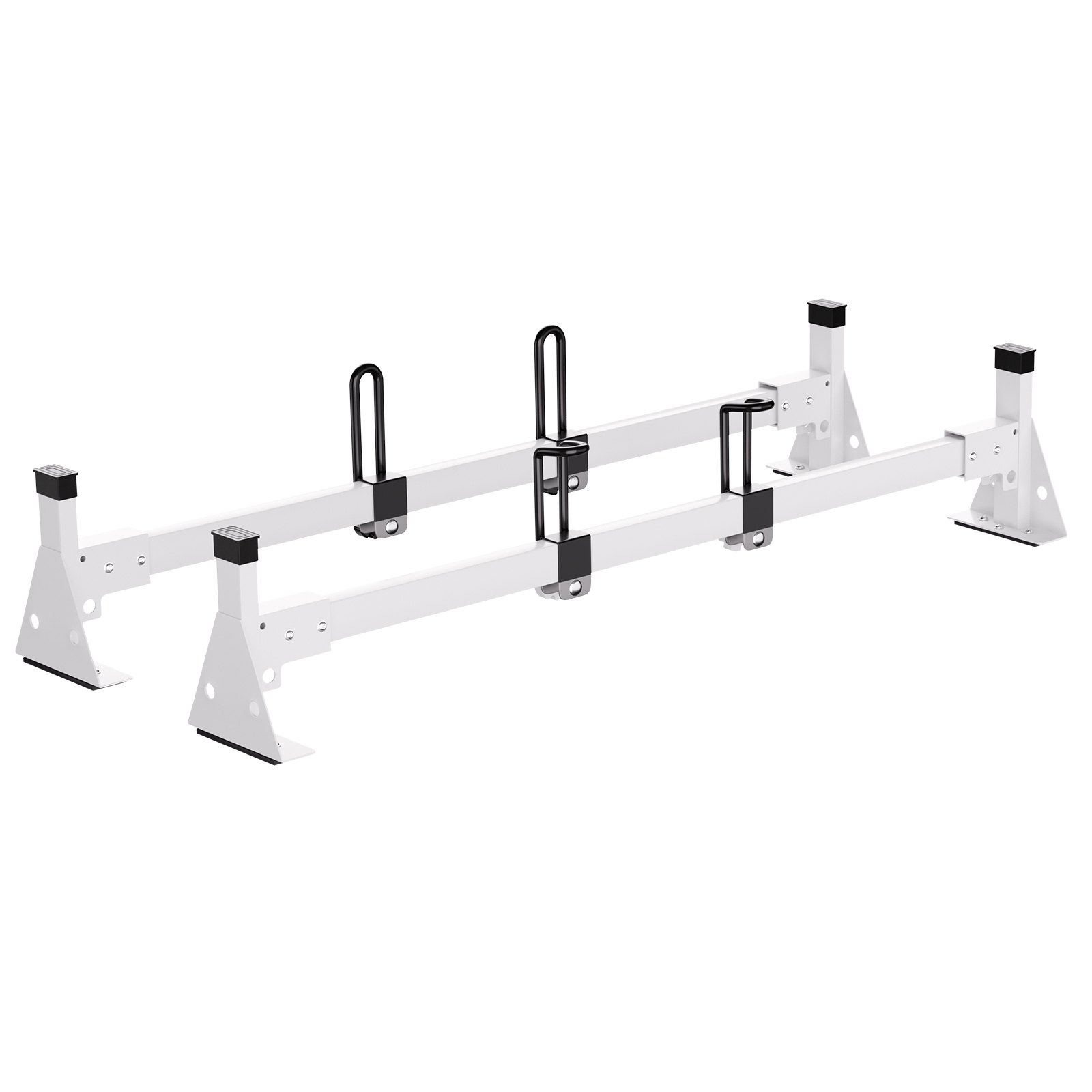 Trailer Ladder Rack, 54" 2 Crossbars Ladder Roof Rack, 2015-2022 - Image 10