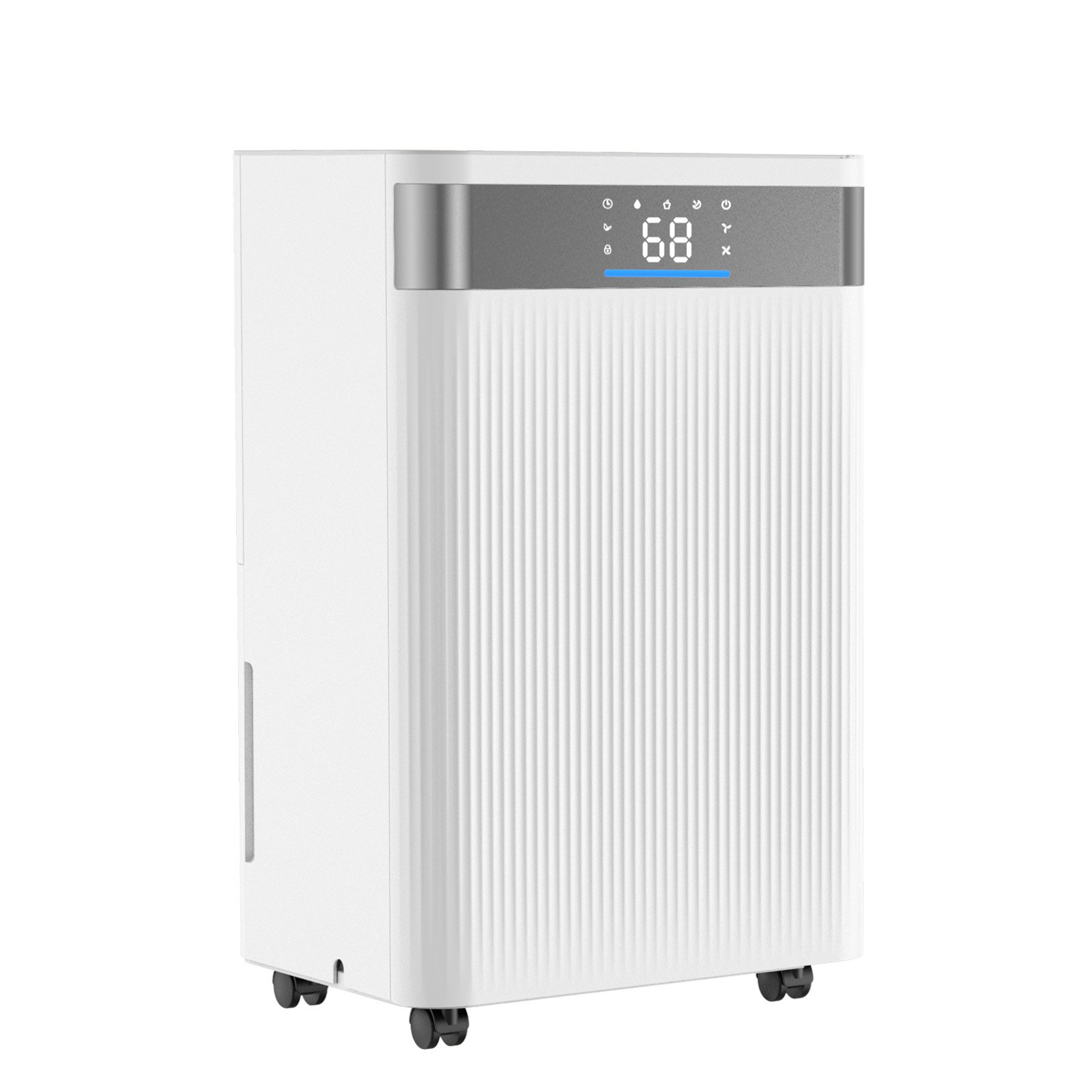 VEVOR 35 Pint Dehumidifier w/ Drain Hose, 98W, Low Noise, for Large Rooms