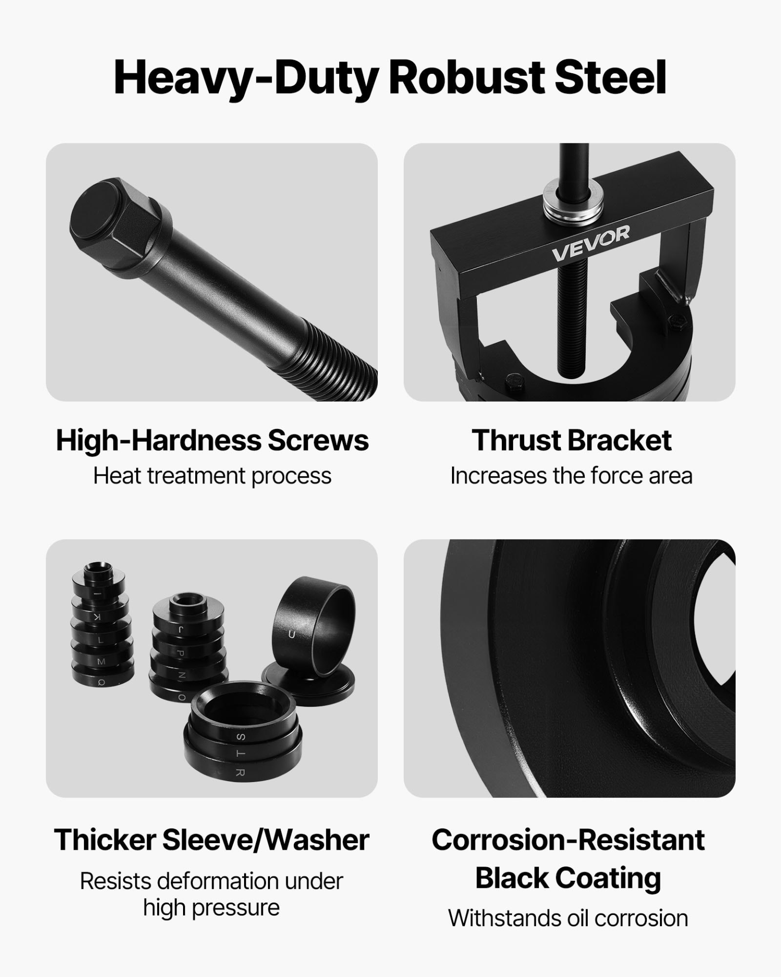 Master Wheel Hub & Bearing Remover & Installer Kit, Fits Most Front-Wheel Drive - Produktbild 4