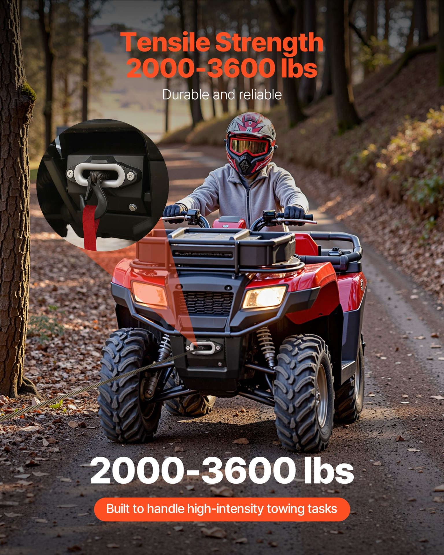 Seilwindenhalterung für Honda Foreman und Rancher Rubicon Modelle (2014-2021) - Bild 3 von 12