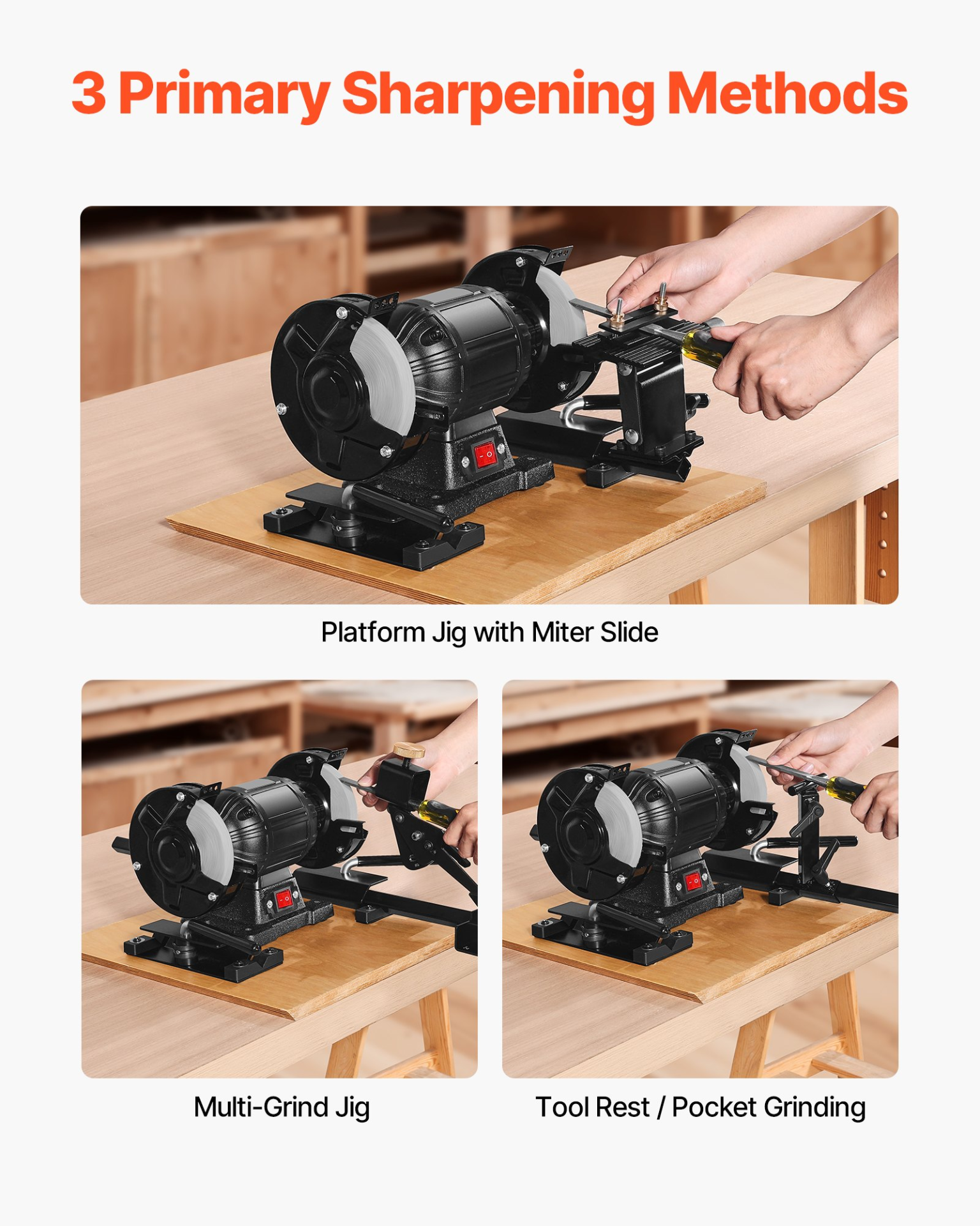 Pro Grind Sharpening System, for Chisels Woodturning Tools