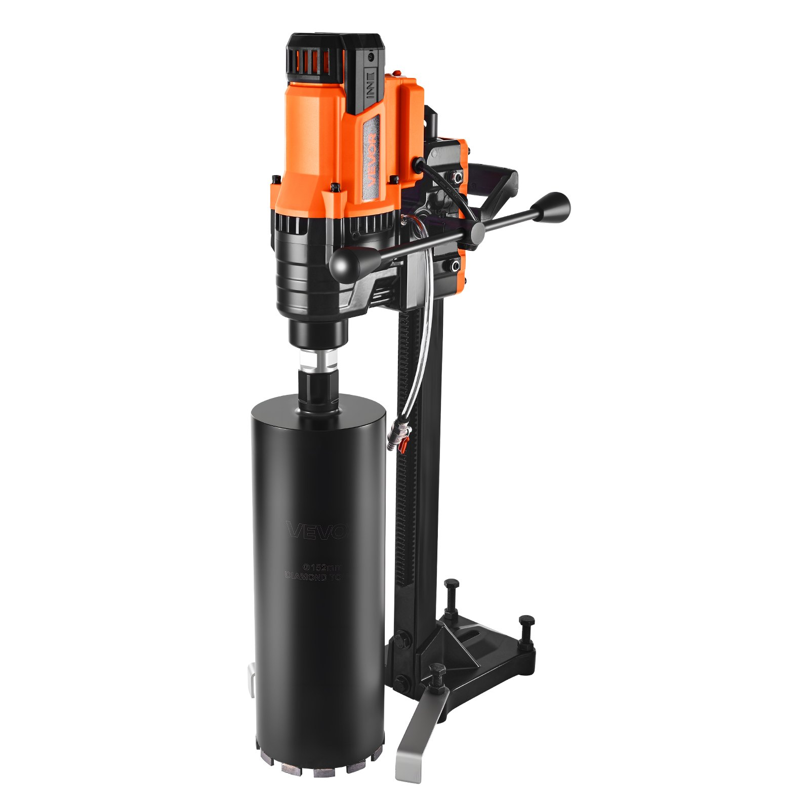 Diamond Core Drilling Machine, 0.8-8 in Drilling Diameter, 3000W