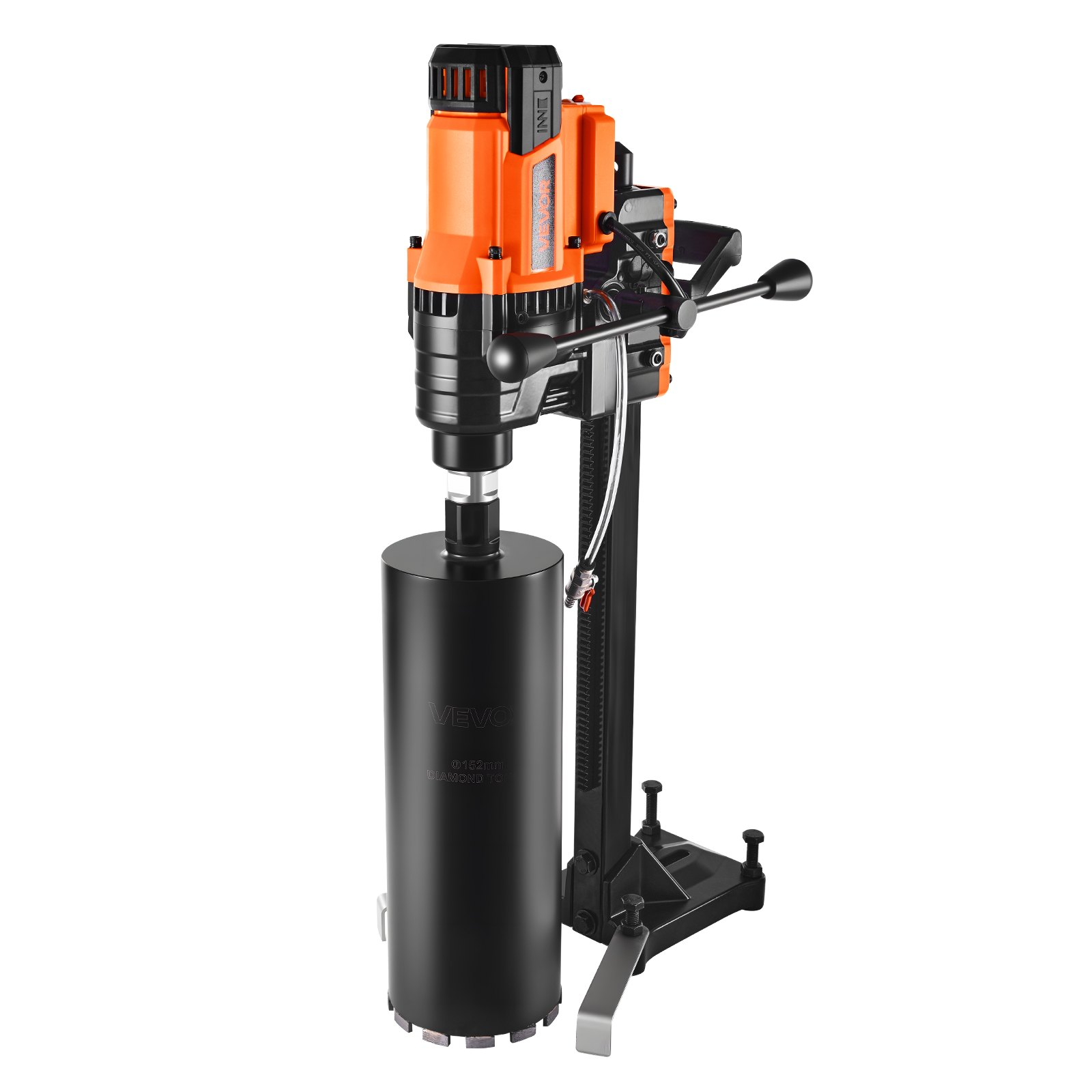 Diamond Core Drilling Machine, 0.8-8 in Drilling Diameter, 3000W